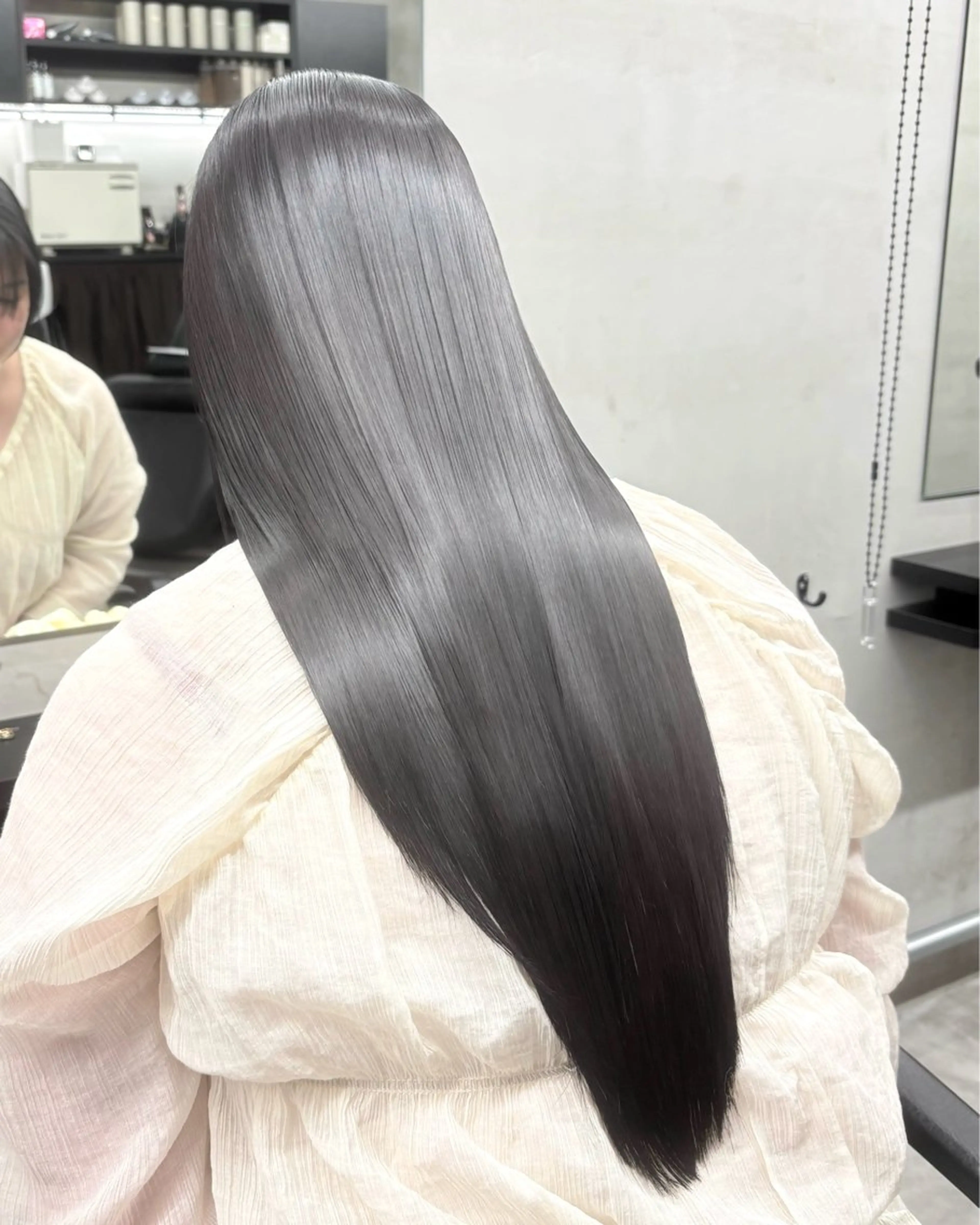 ロング パーマ メンズ特化×女性 施術◎清水 真之介のヘアスタイル