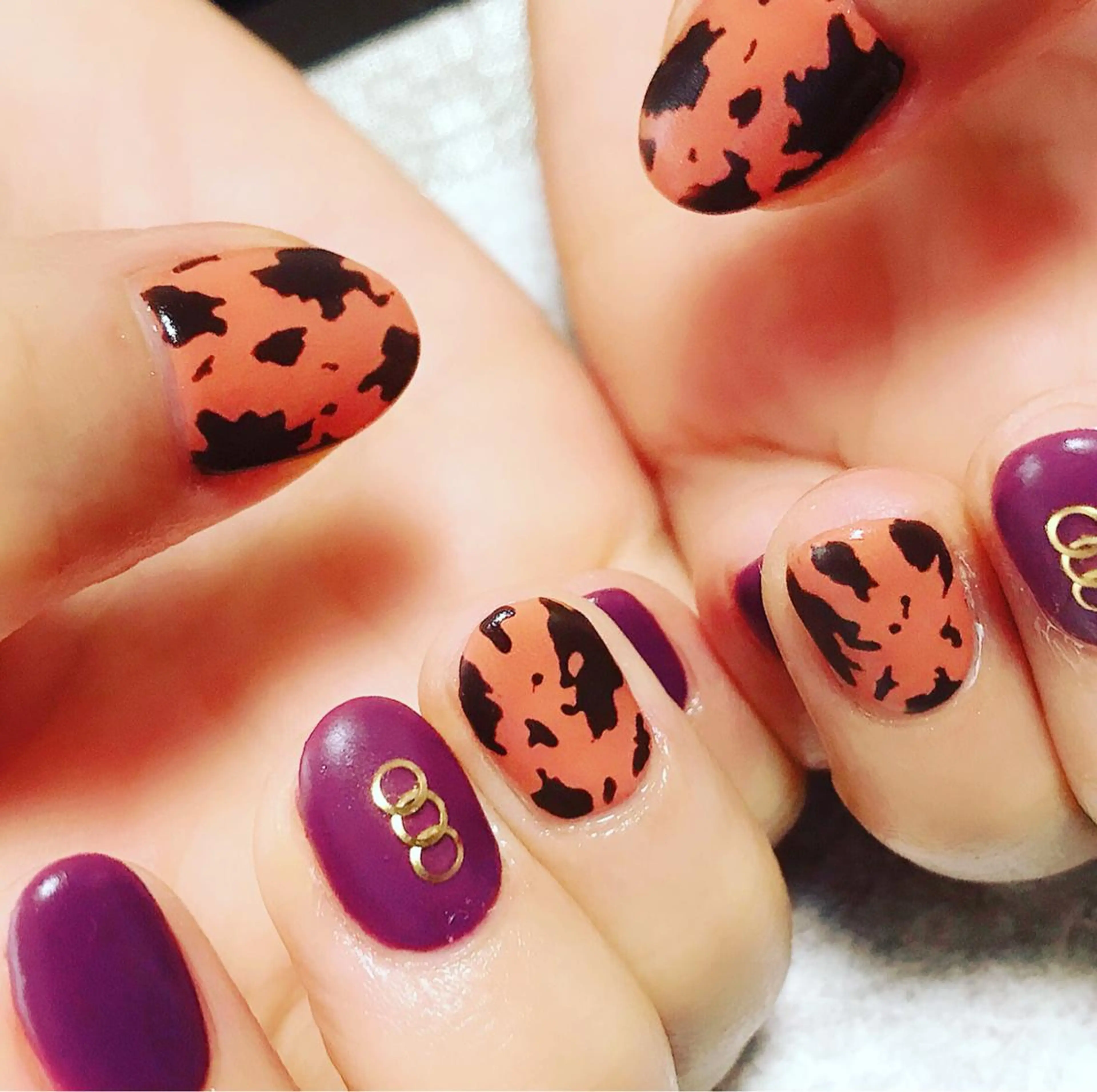 ネイル ハロウィン kikinail 溝の口のネイルデザイン