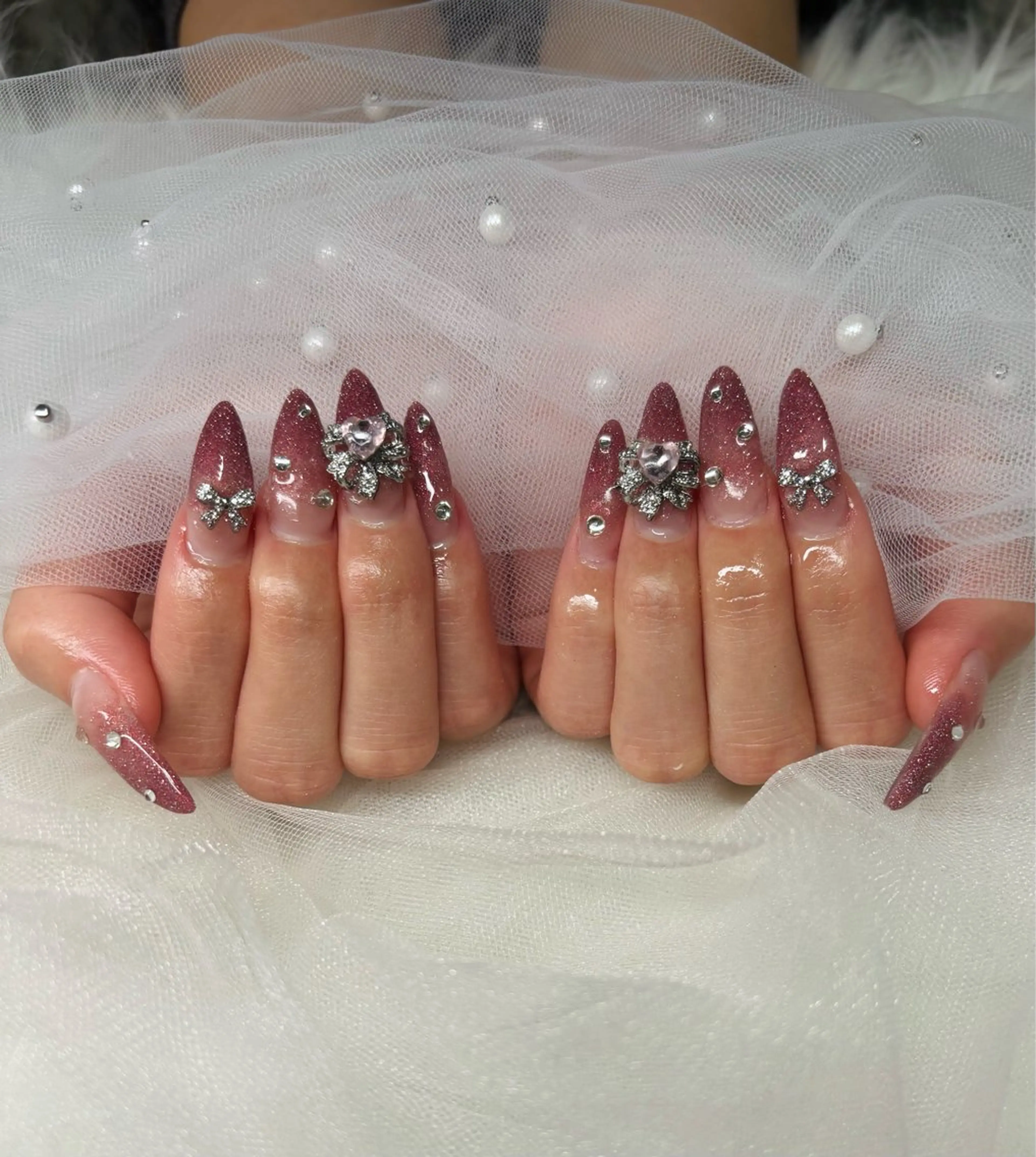 ミディアム Amonail♡ RINAのネイルデザイン