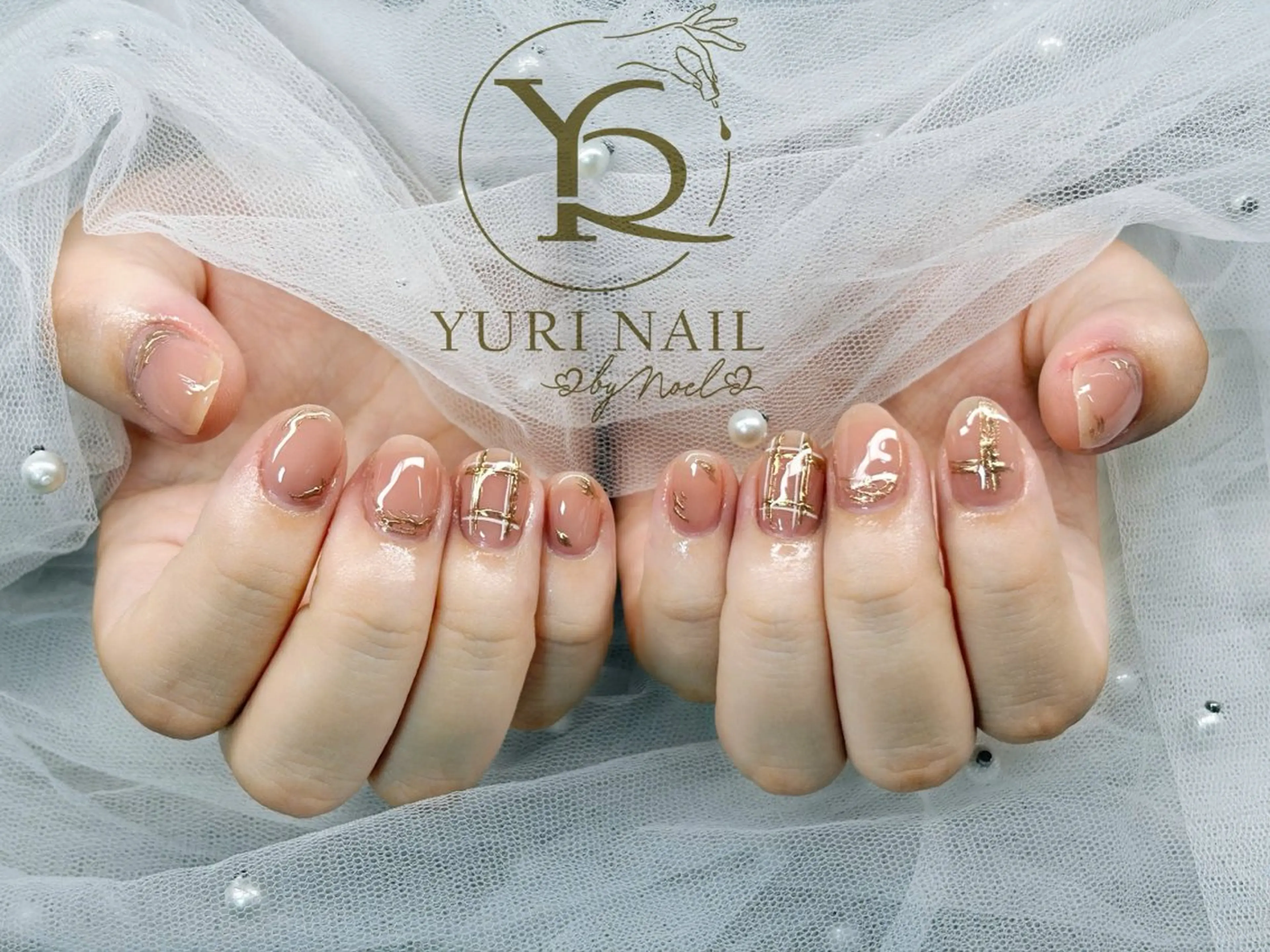 ネイル チークネイル フットネイル グラデーション 韓国ネイル 持ち込み ハンドネイル フットネイル ハンドケア YURI Nail NARITAのネイルデザイン