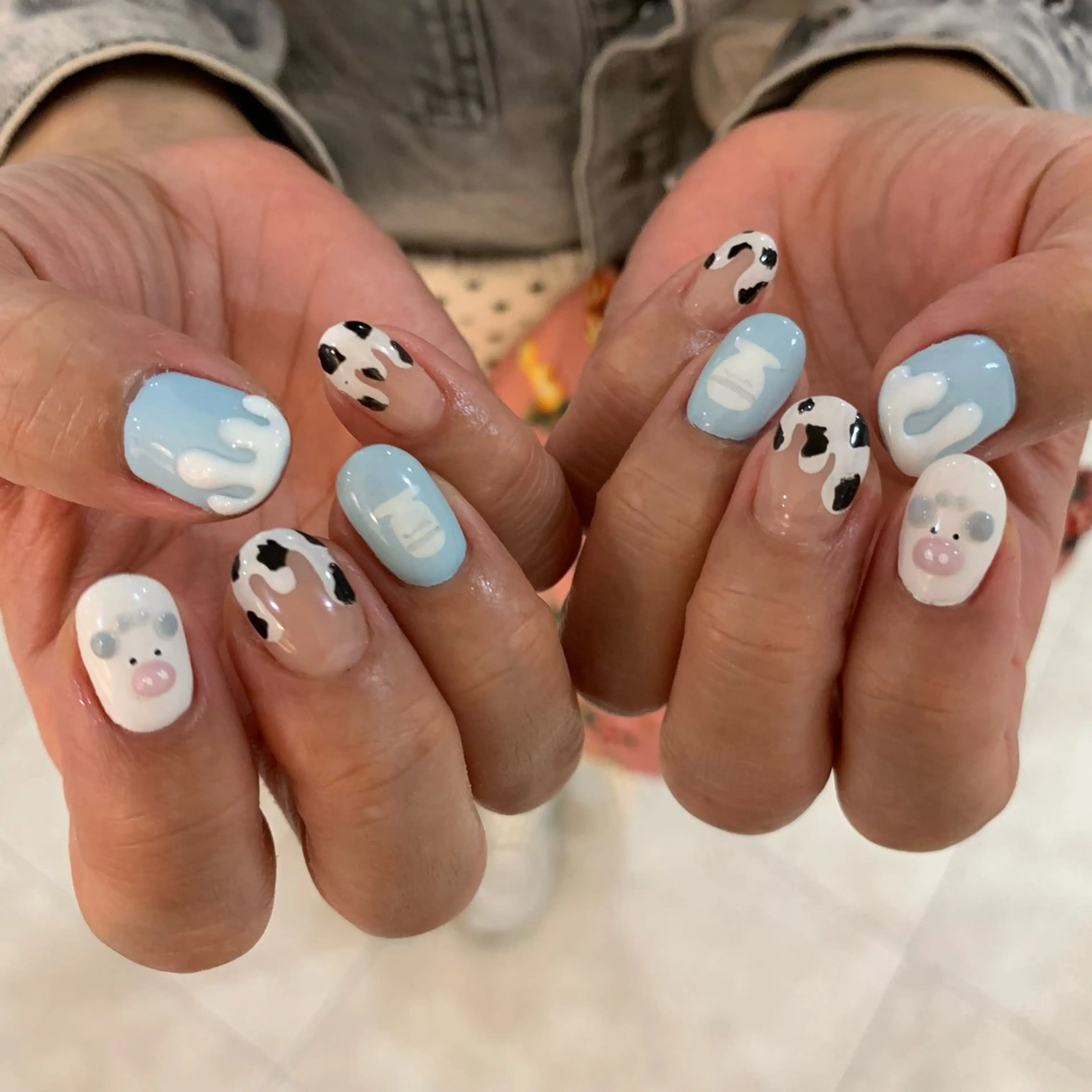 ネイル ゆびノさき茨木店 ニュアンス/アートのネイルデザイン