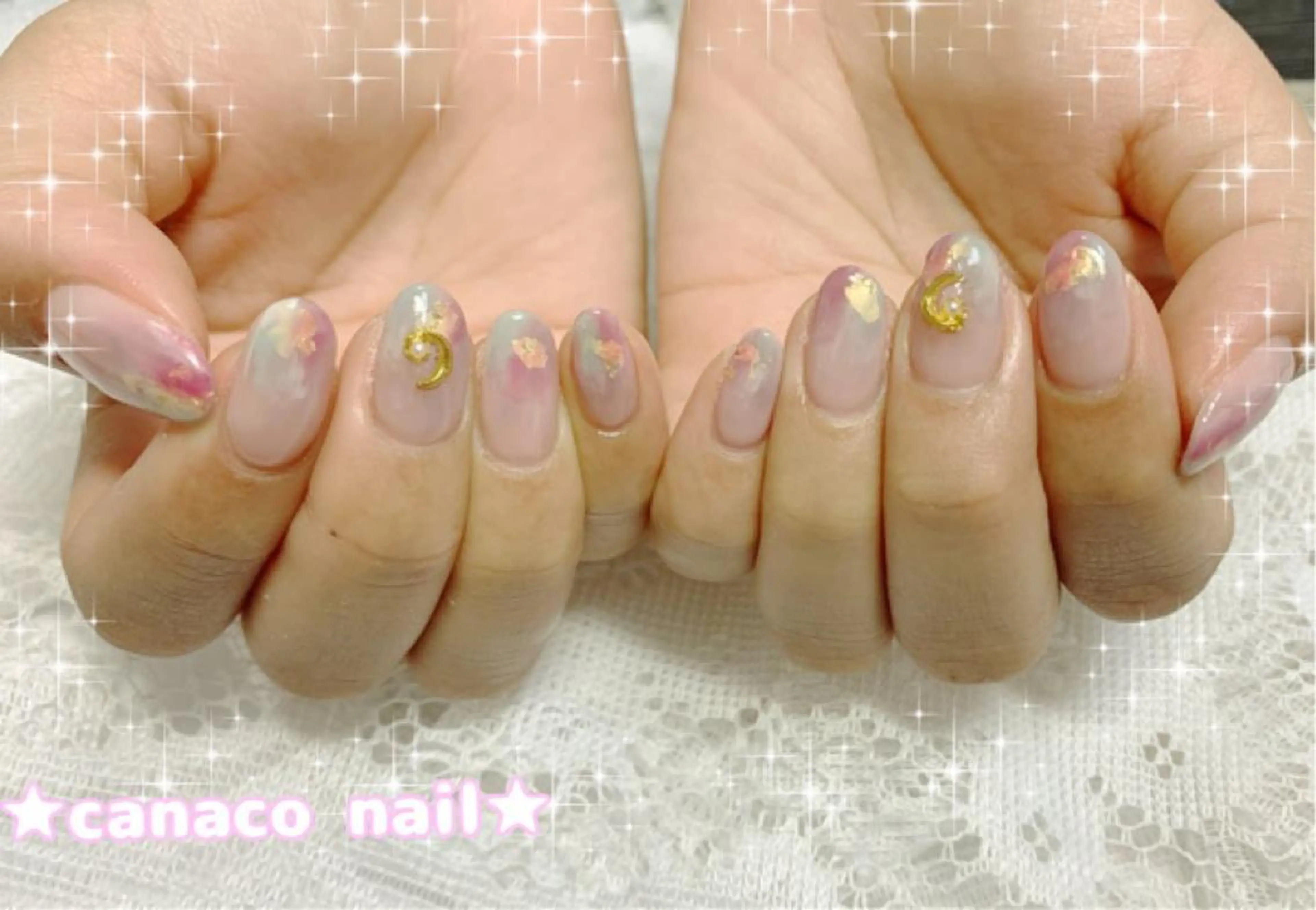 ネイル アートネイル ジェルネイル グラデーション ニュアンスネイル パラジェル ハンドネイル ハンドケア ベテランネイル cnc  nailのネイルデザイン