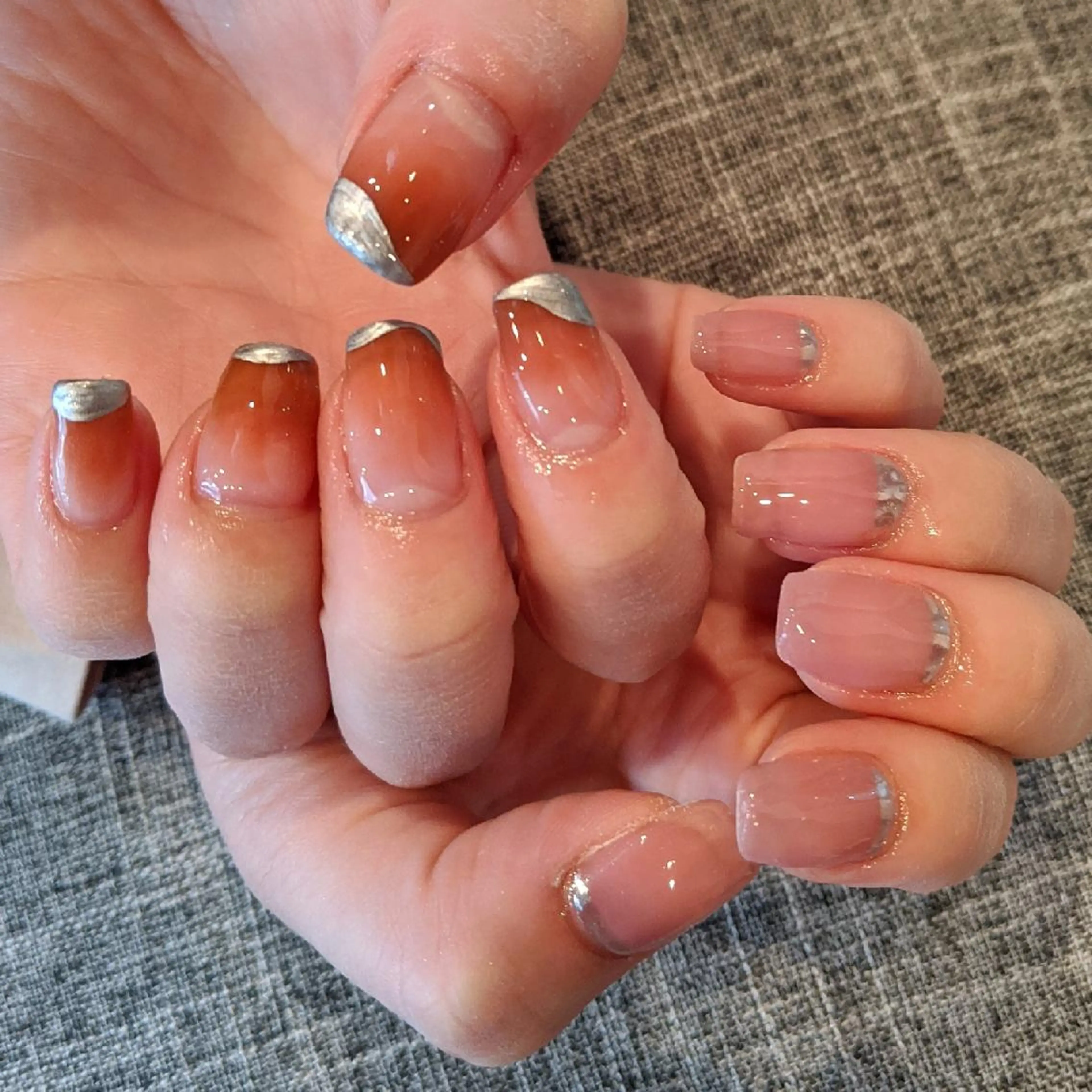 ネイル ニュアンスネイル ハンドネイル private salon mieのネイルデザイン