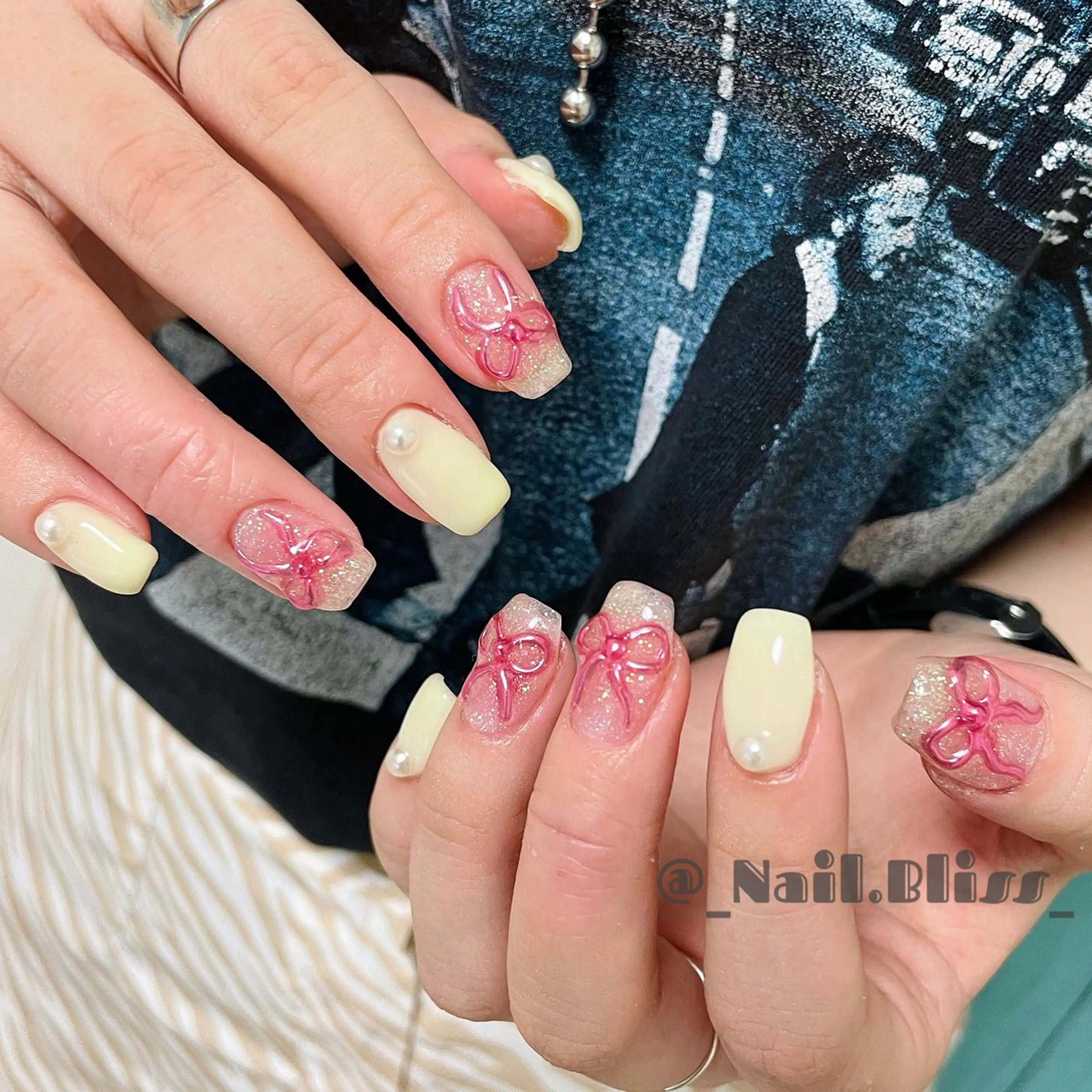 ネイル 持ち込み ハンドネイル NAIL BLISSのネイルデザイン