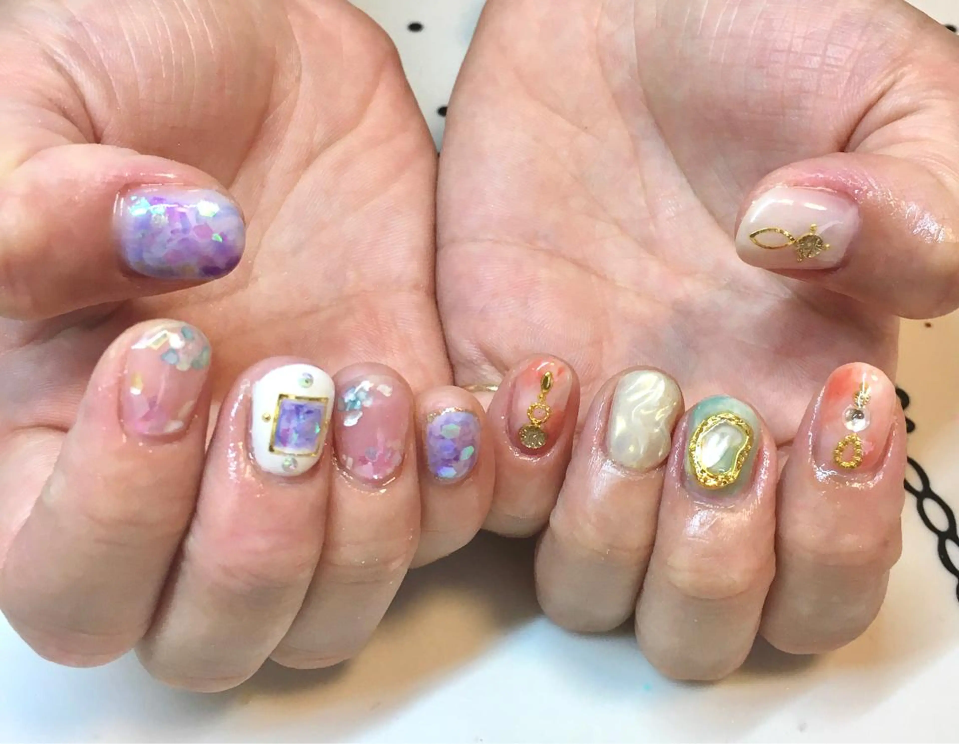 ネイル ハンドネイル nailsalon sugarr所属・nailist cocoのネイルデザイン