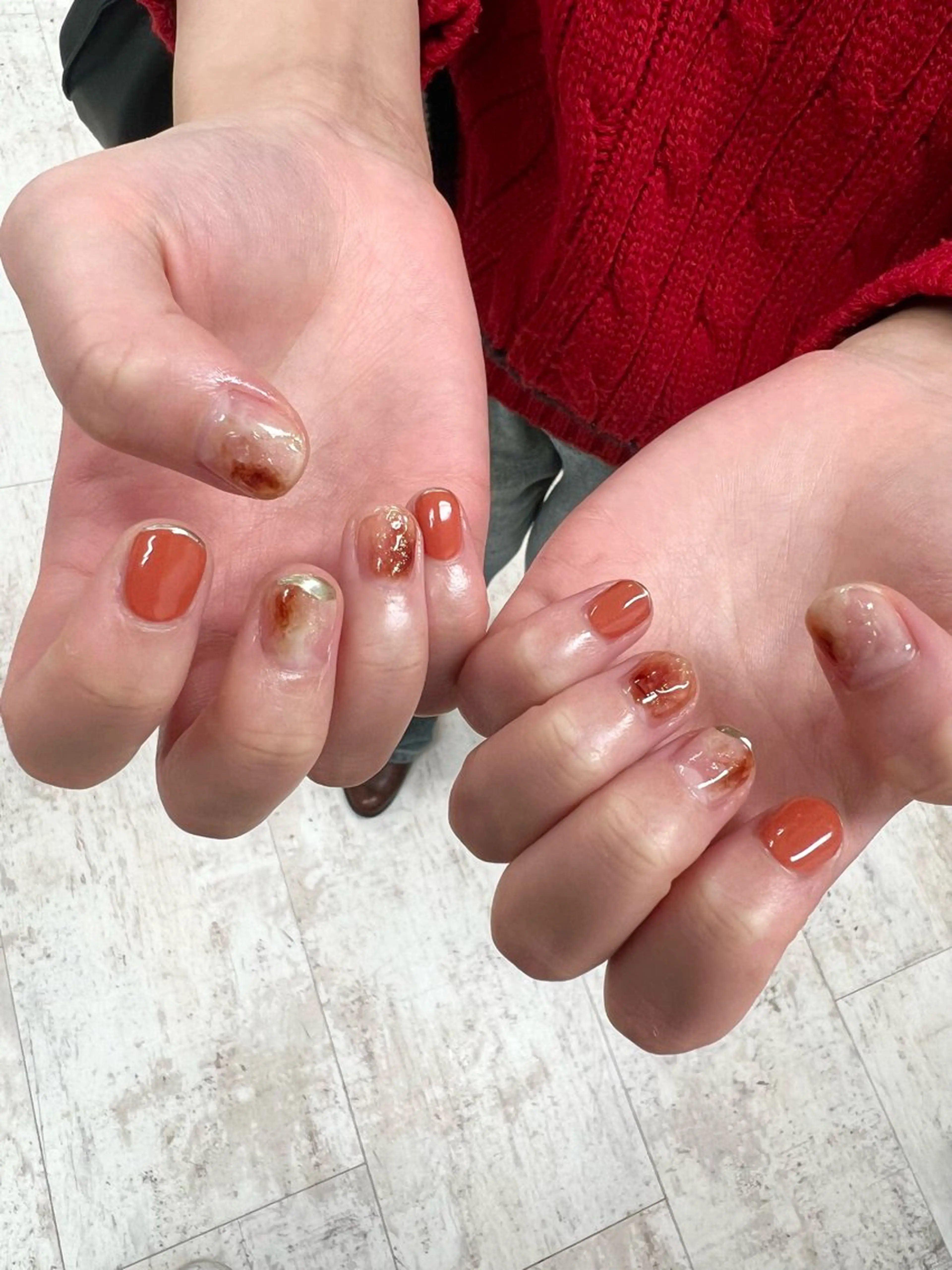 ネイル 吉田 里菜のネイルデザイン