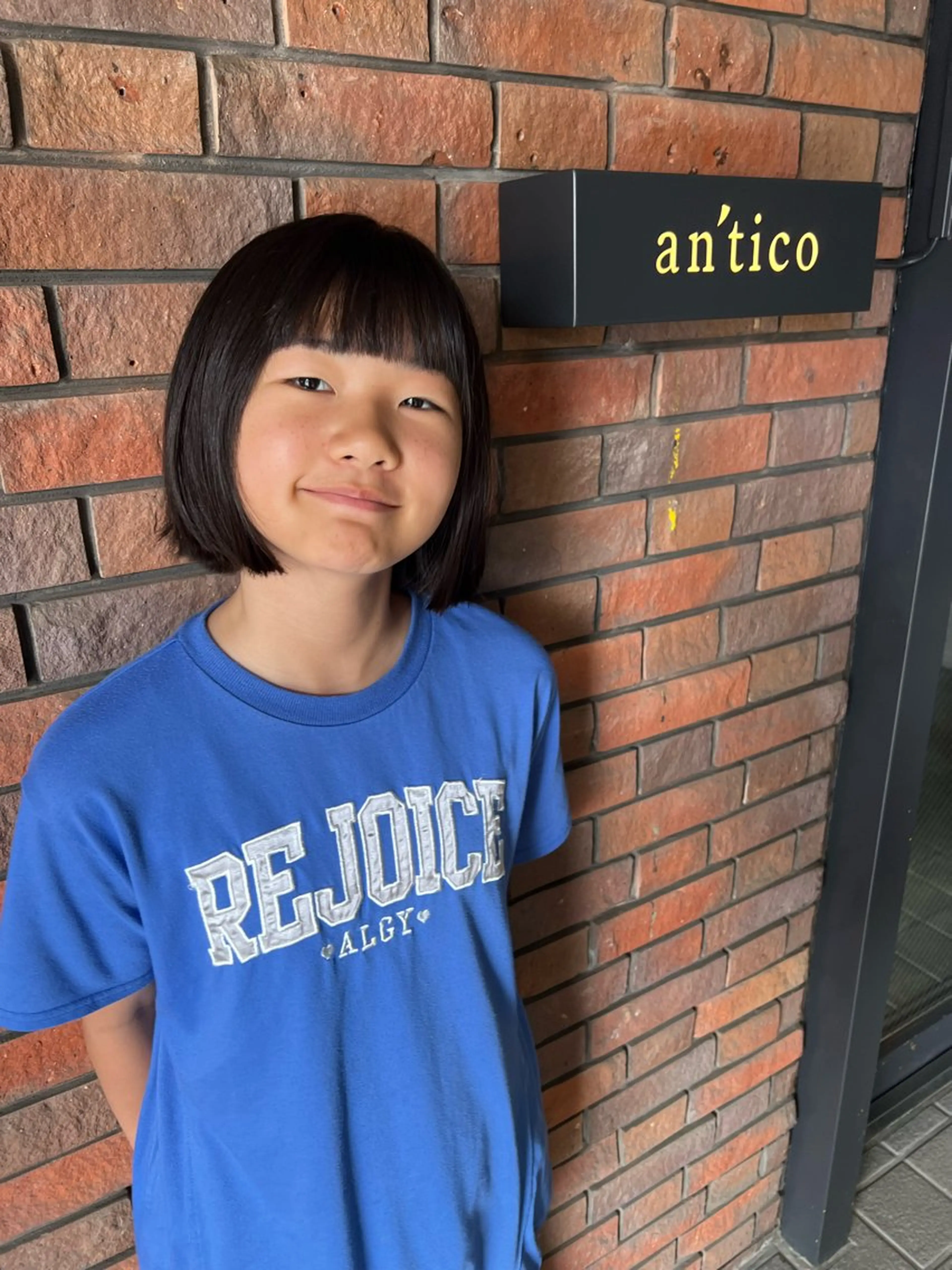 ショート キッズ 💘札幌クロスパーマ 髪質改善💘rinaのヘアスタイル