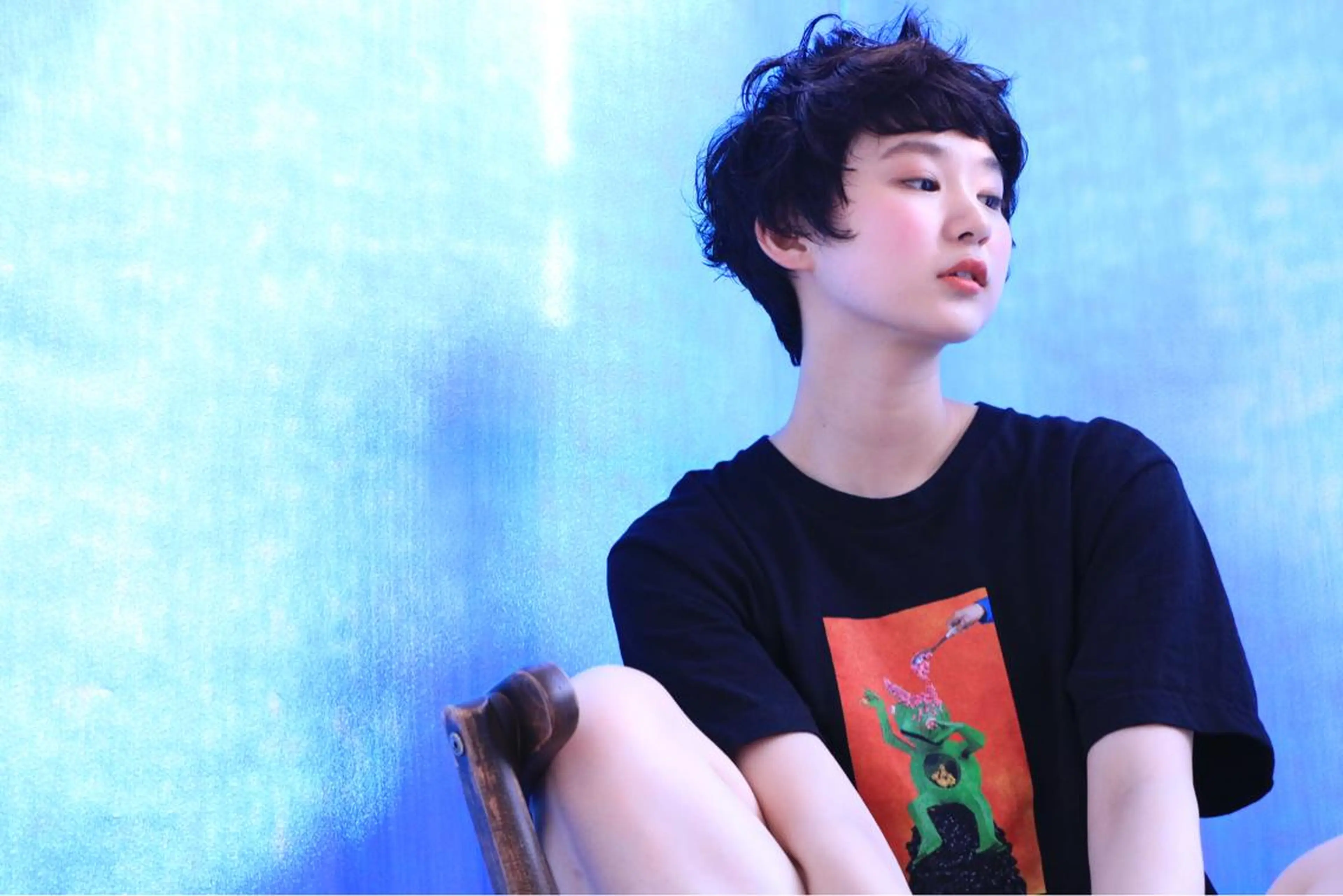 ショート カット 河原 亮のヘアスタイル