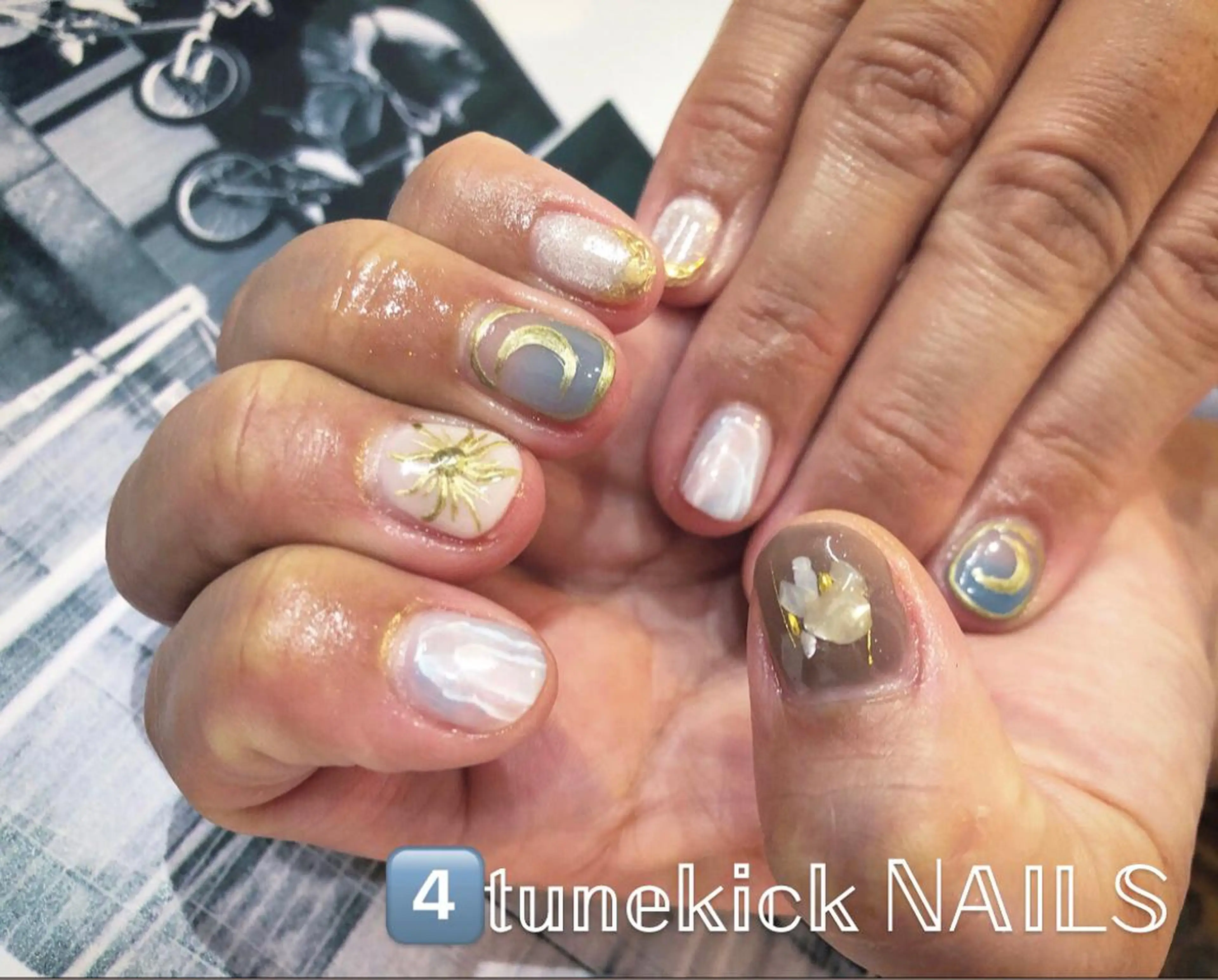 ネイル 4tunekick NAILS(フォーチュンキックネイルズ)所属・星野 淳子のネイルデザイン