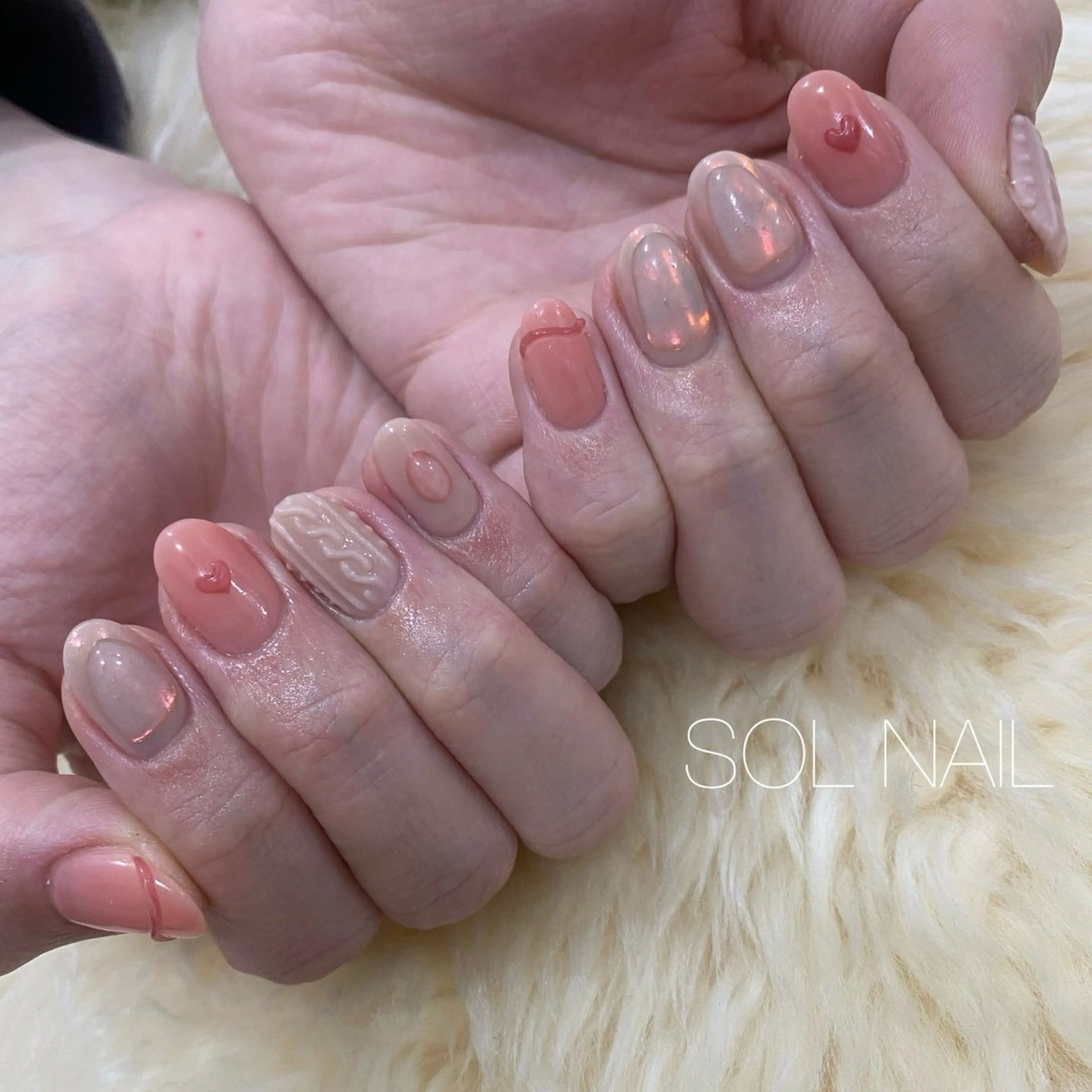 ネイル アートネイル ハンドネイル SOL NAILのネイルデザイン