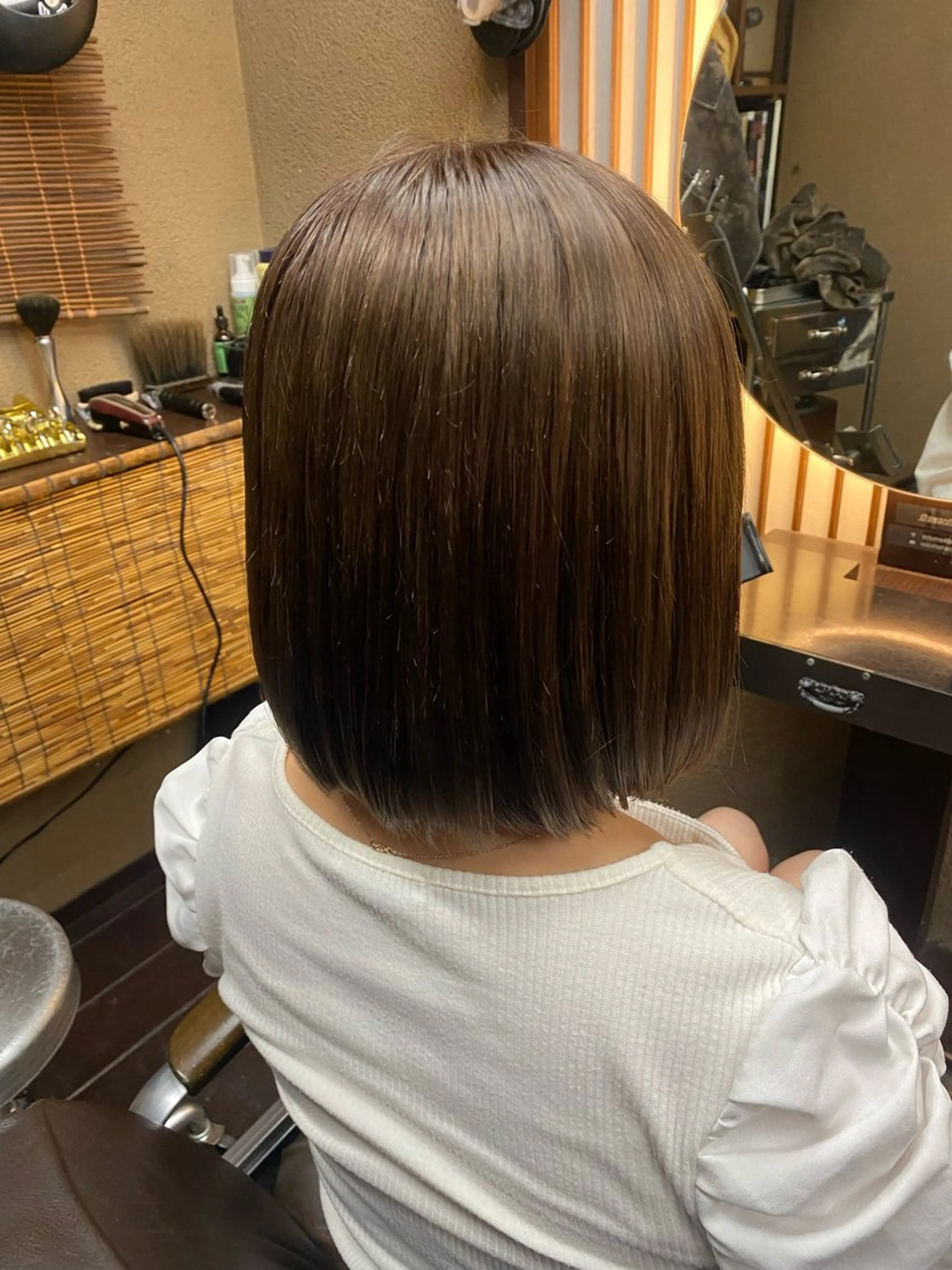 ショート ヘアカラー 寺島 希乃佳のヘアスタイル