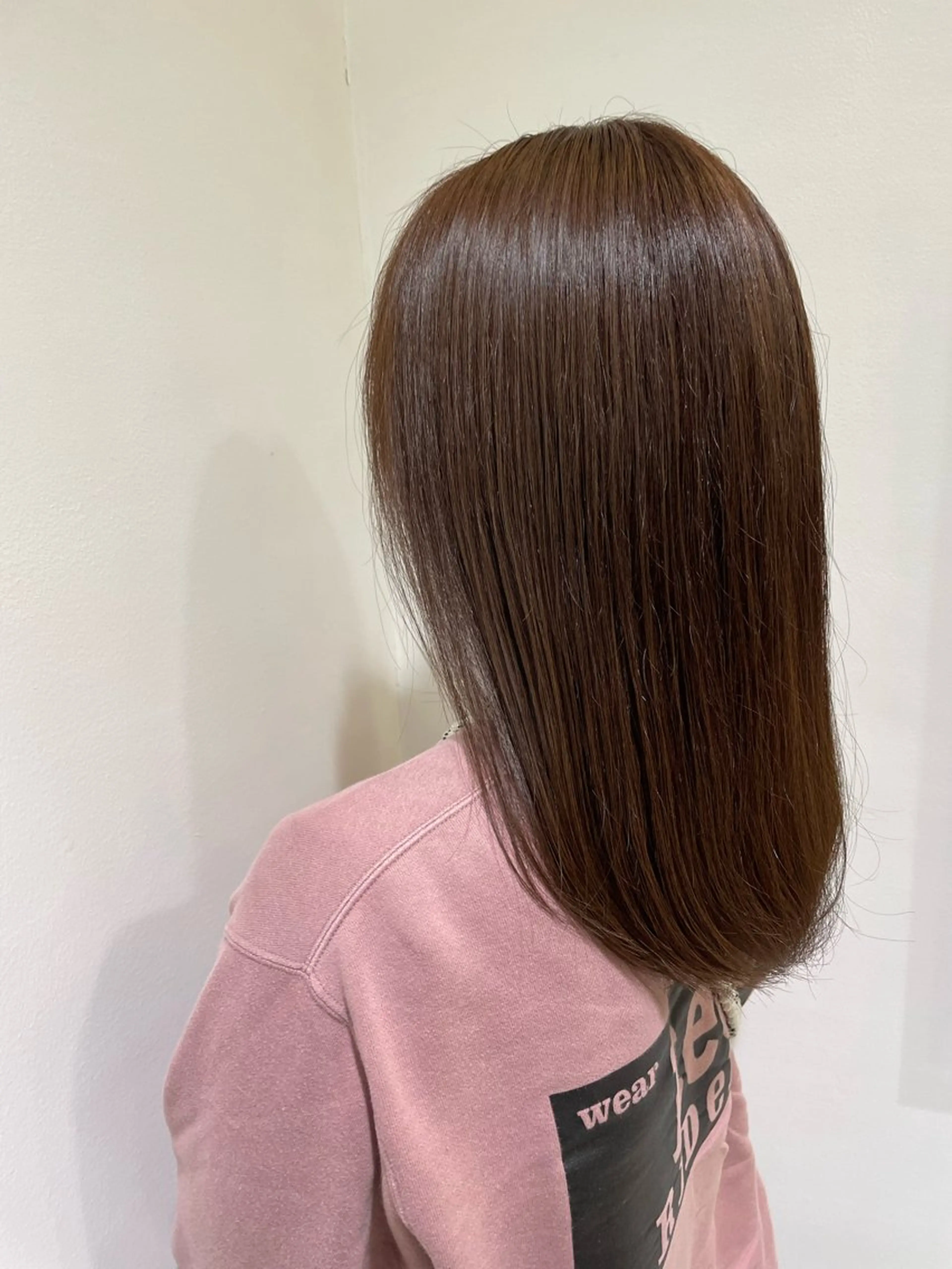 ロング かすみ  ︎︎のヘアスタイル