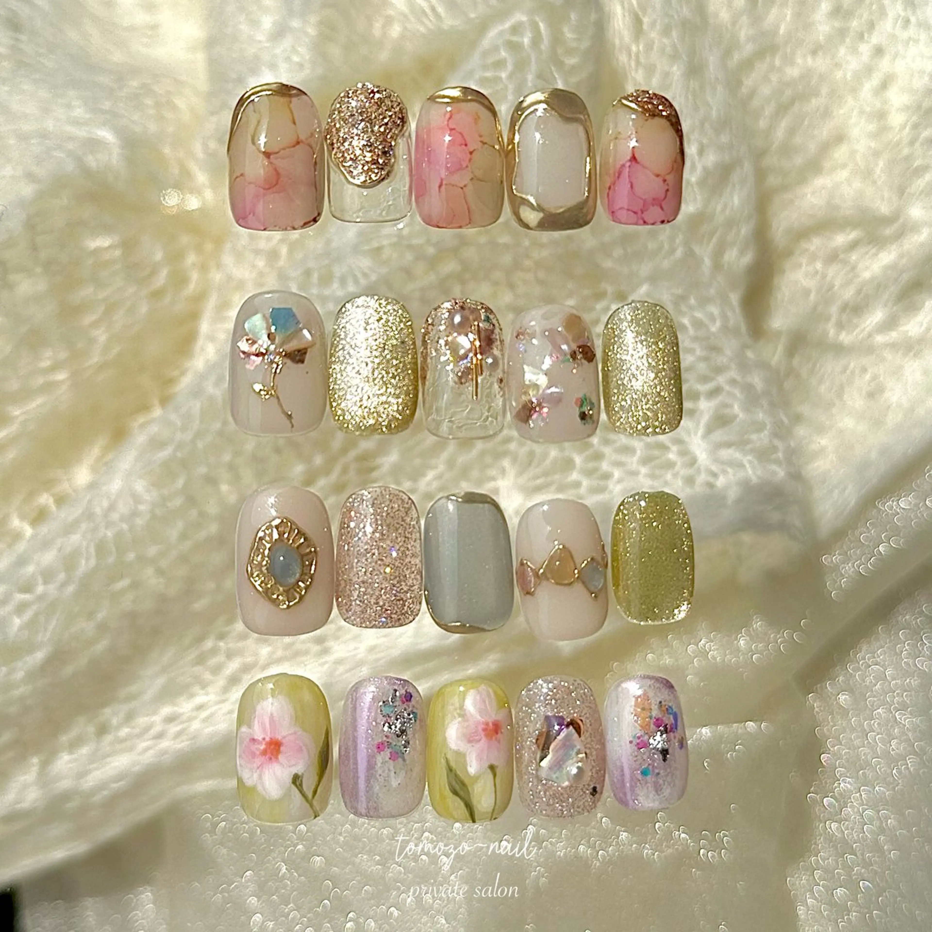 ハンド🖐️【ニュアンスコースF】オフケア込🤍¥7900の写真