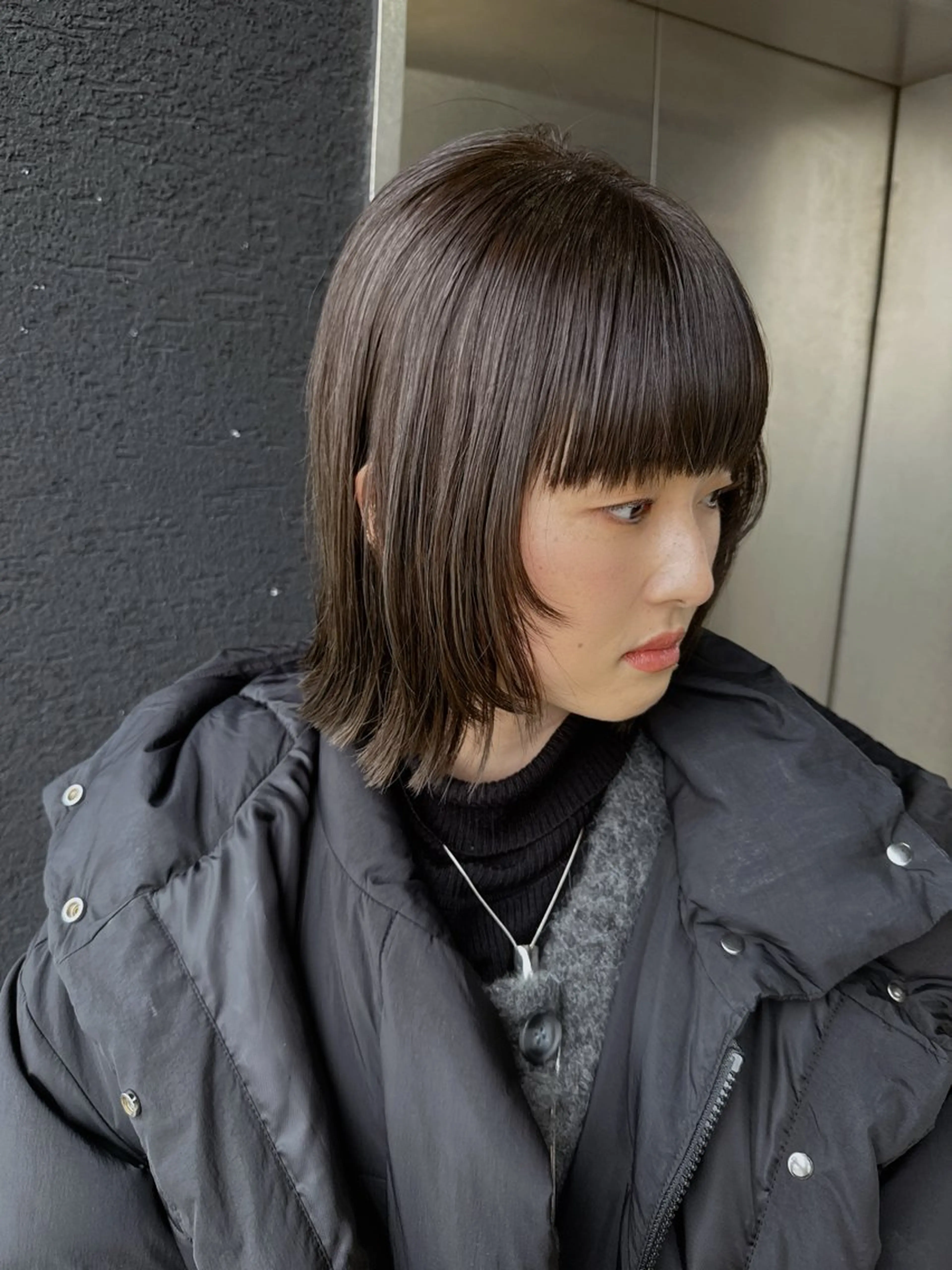 ショート カット ヘアカラー 守屋 瞳子のヘアスタイル