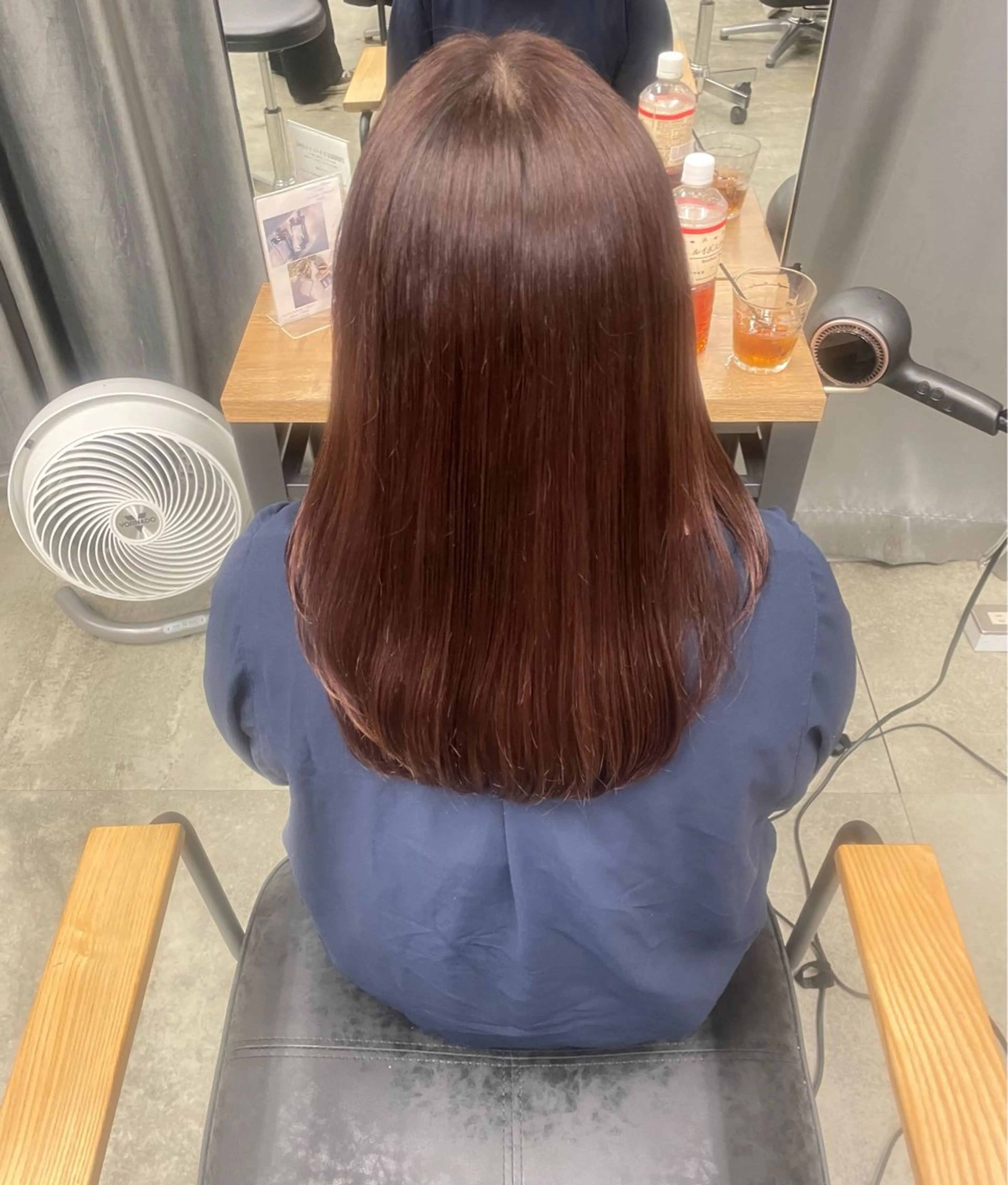 セミロング ピンクブラウン 髪質改善 トリートメント 🩵Lutia新宿 ヒイラギ🩵のヘアスタイル