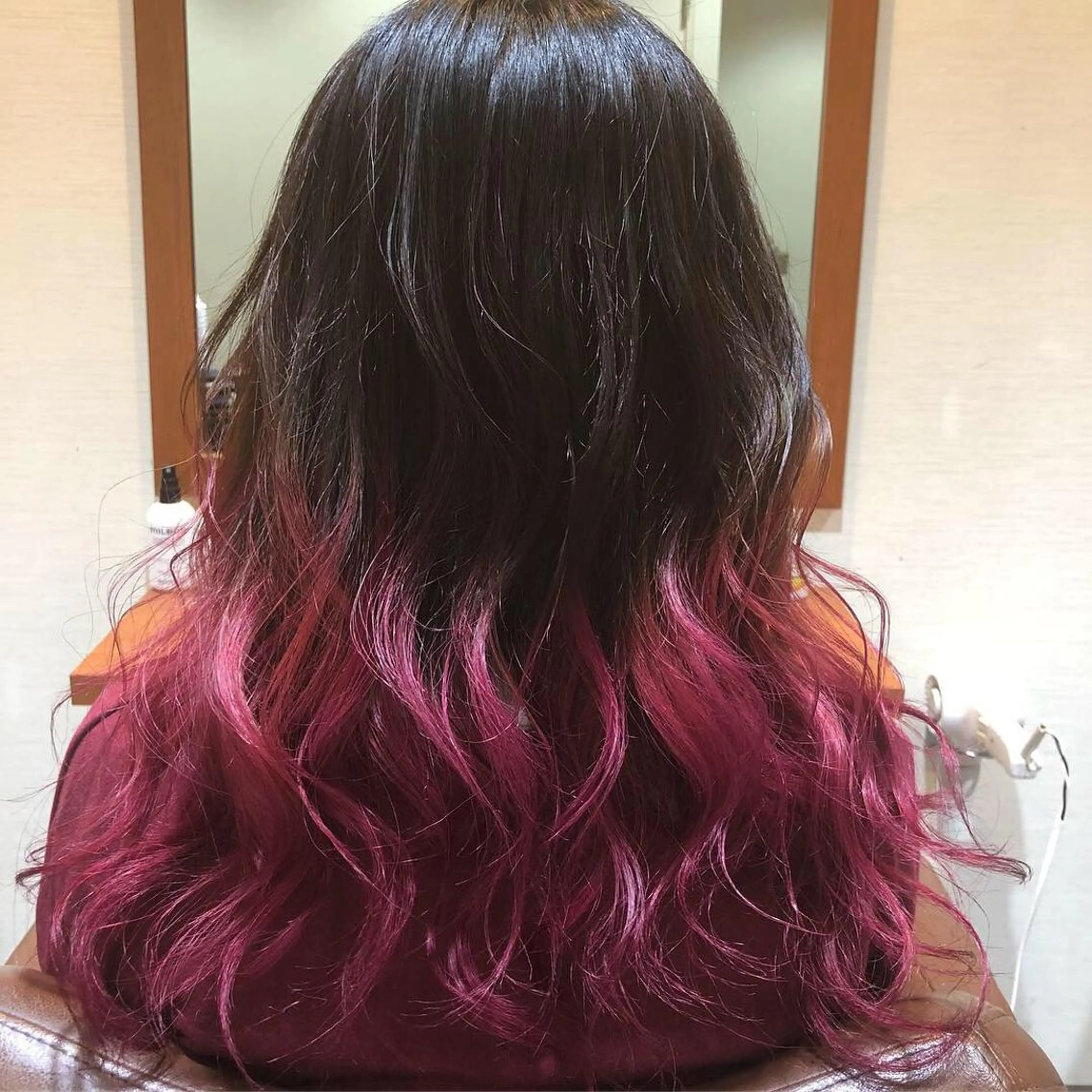 カラー グラデーションカラー ピンクカラー 萩原 凌✄﻿のヘアスタイル