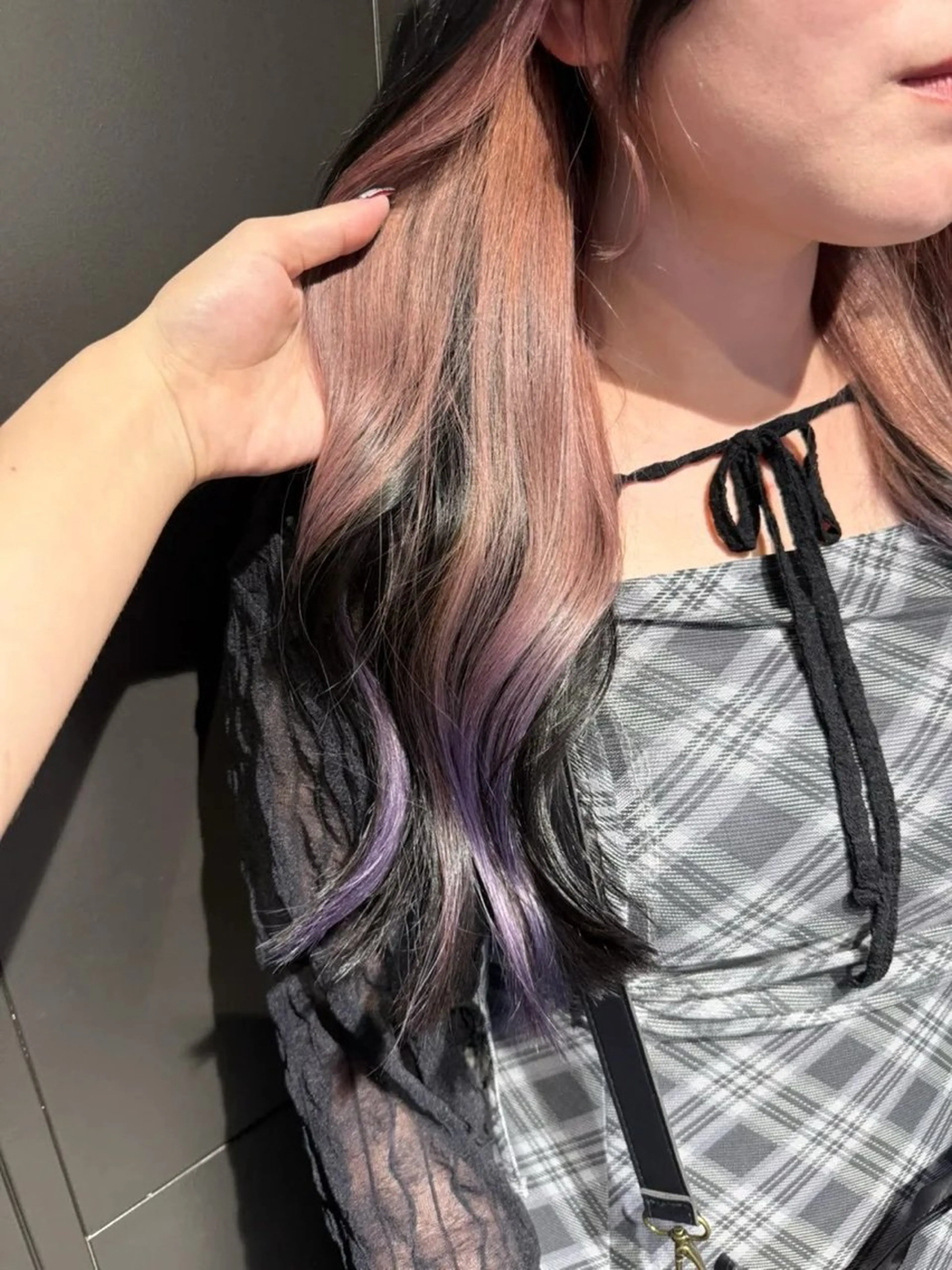 ロング カラー グラデーションカラー インナーカラー KAHO(noi) 金山/水素カラーのその他イメージ