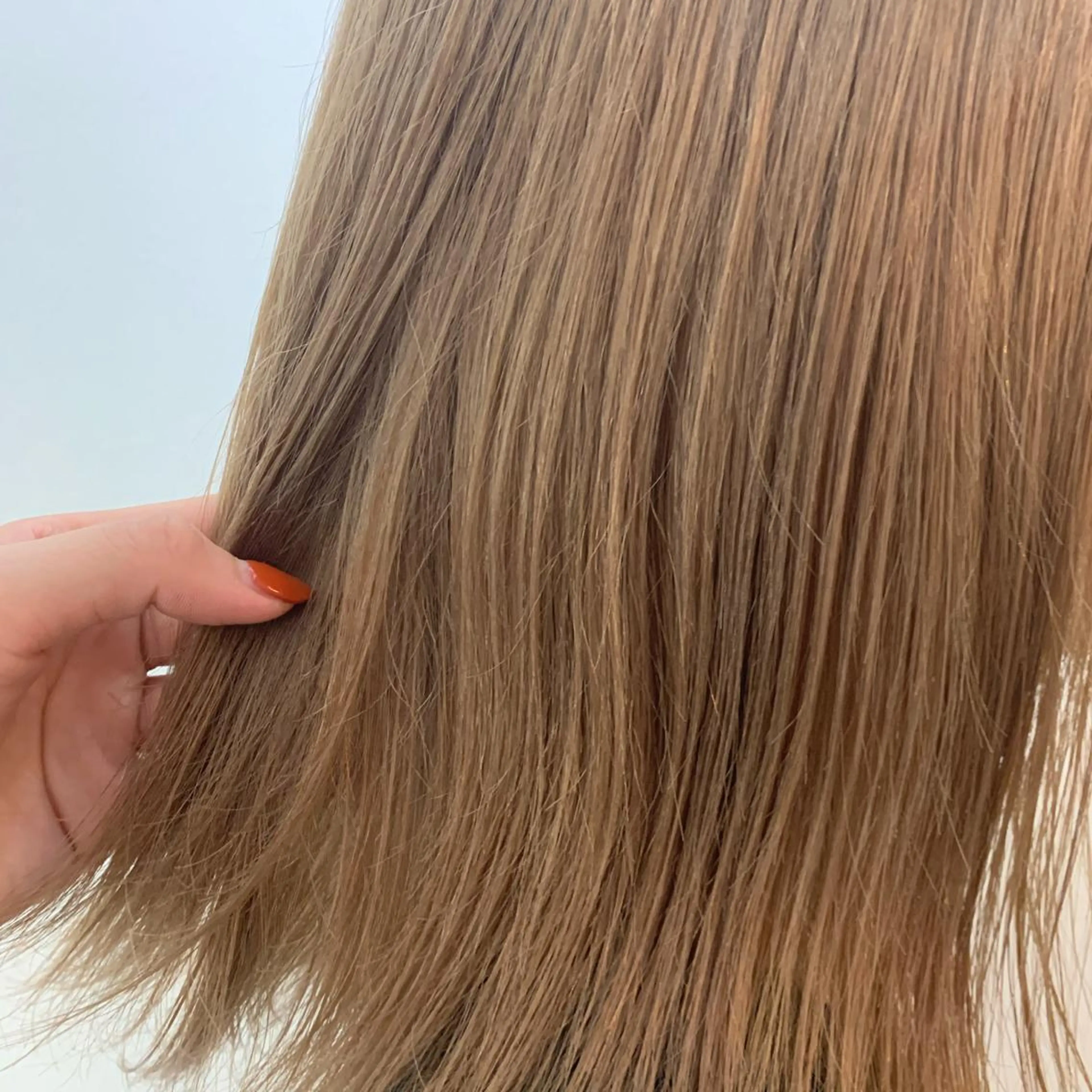 ミディアム カラー ベージュカラー カット ヘアカラー トリートメント hub hair レイヤー/透明感のヘアスタイル