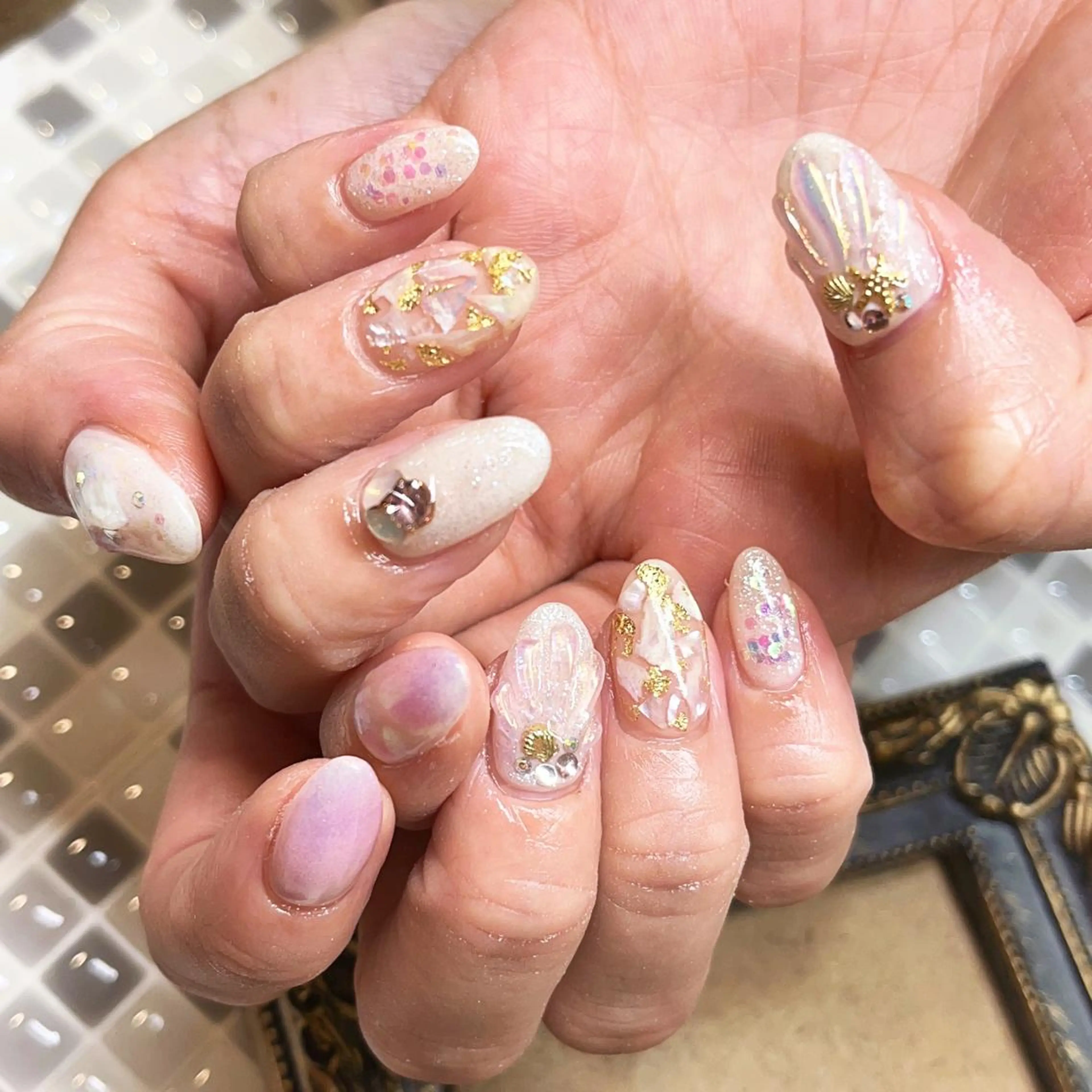 ネイル アートネイル nailist yuiのネイルデザイン