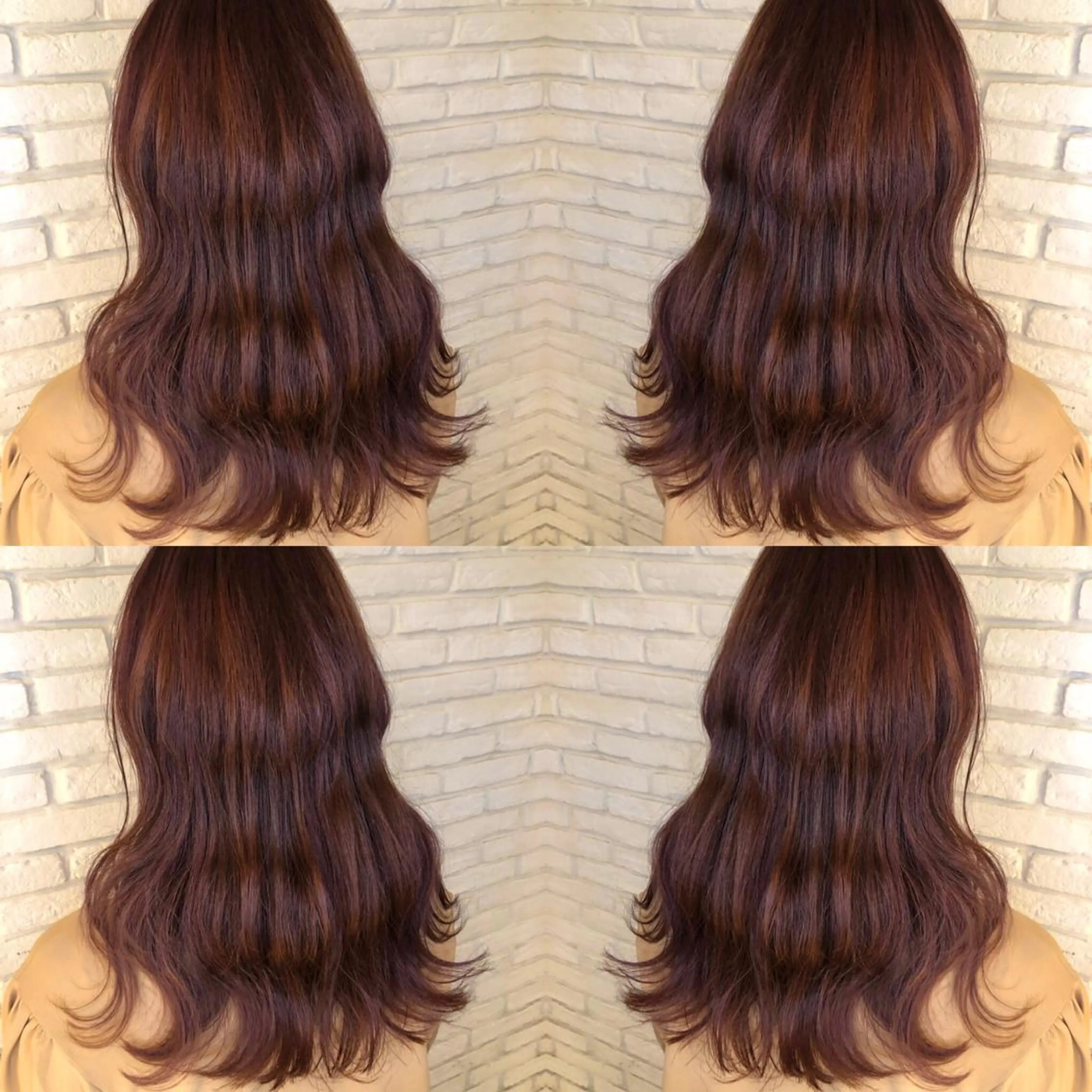 秋カラー、冬カラーにオススメ💕😊カット＋クオルシアカラー＋ベーストリートメント☺️(暖色系が好きな人向け)の写真