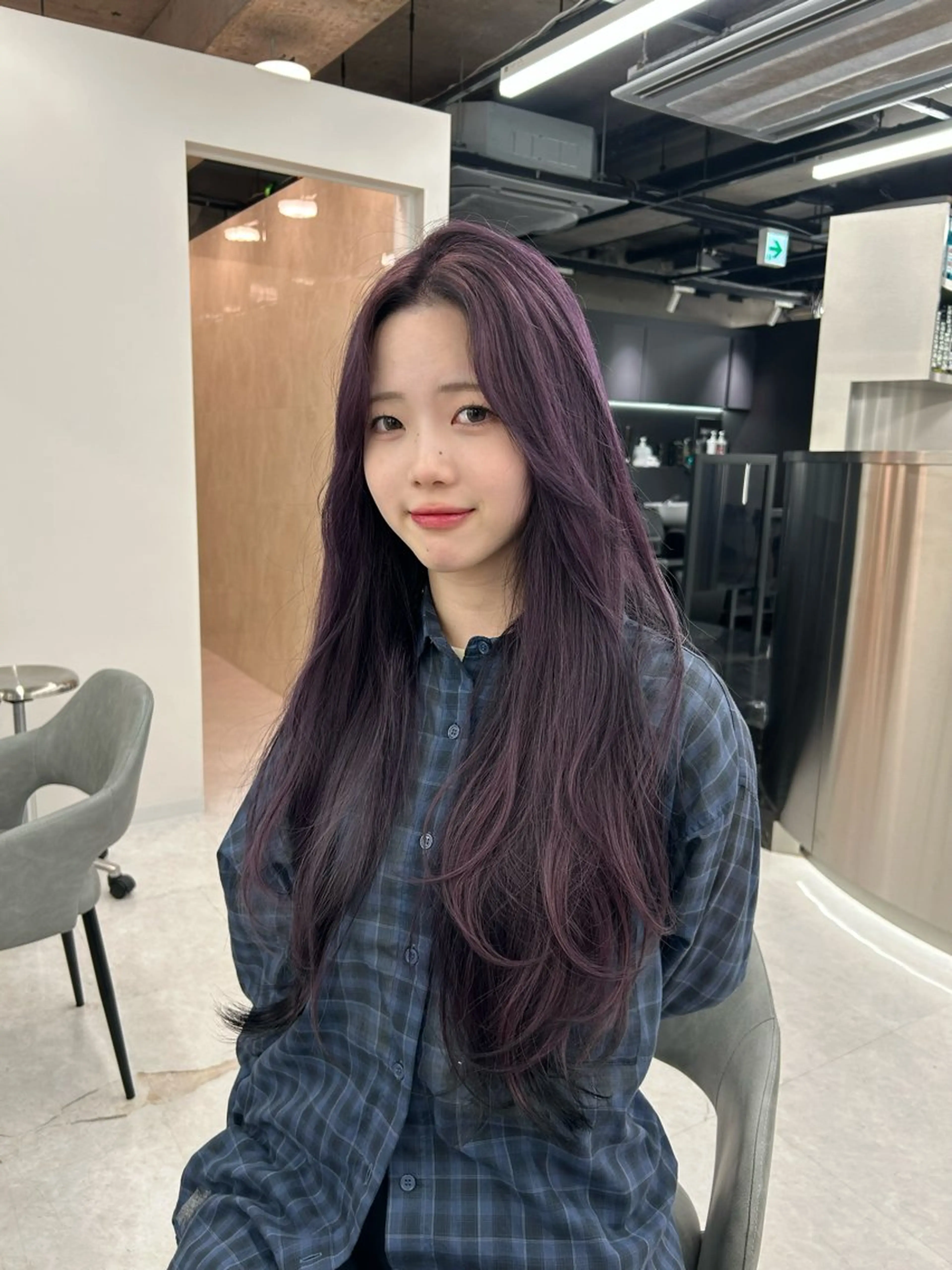 ロング カラー ヘアカラー カラー/エクステ 🤍ルナのヘアスタイル