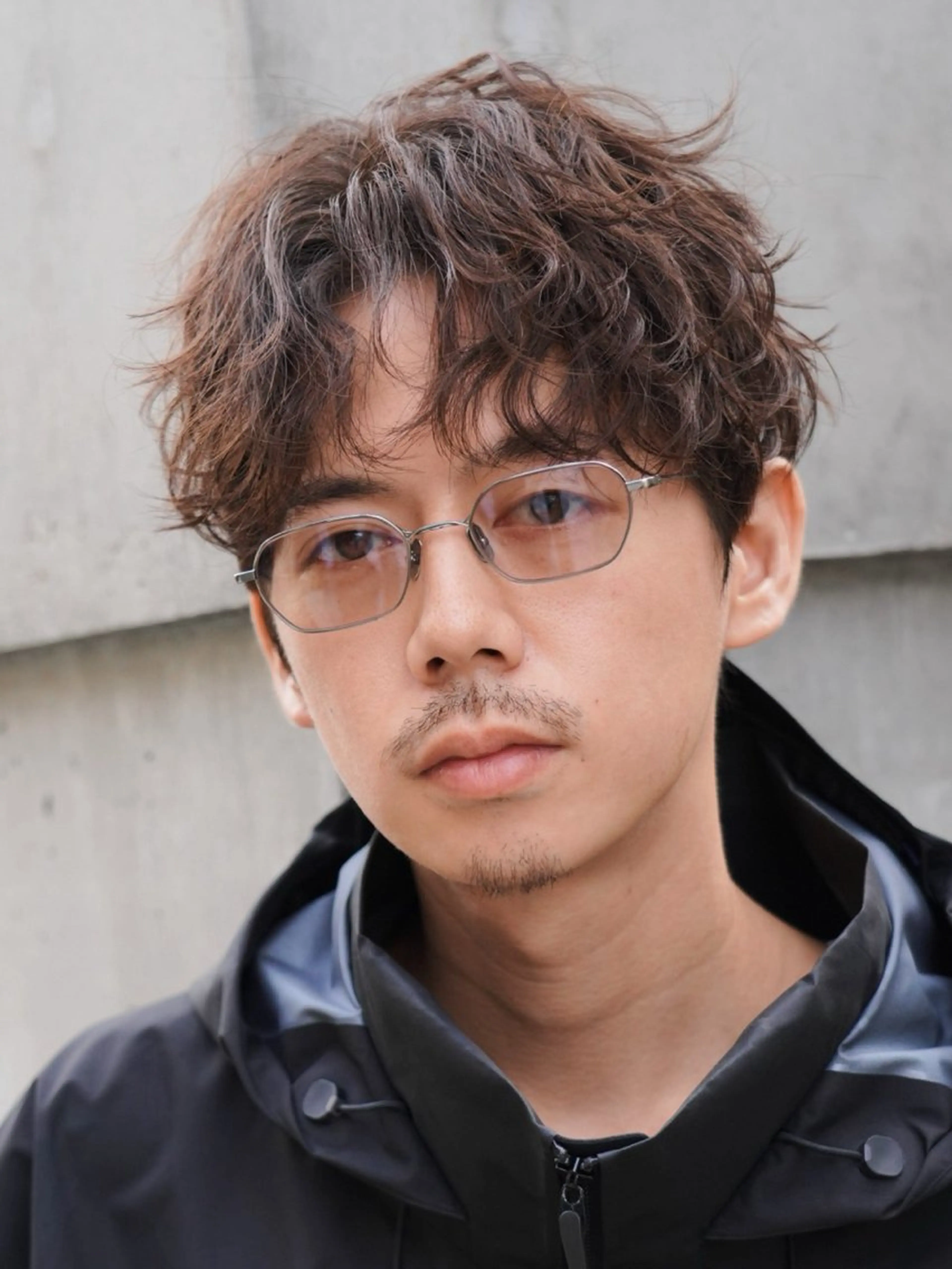 パーマ メンズ マッシュ メンズパーマ 原宿 無料カット fifth イノウエのヘアスタイル
