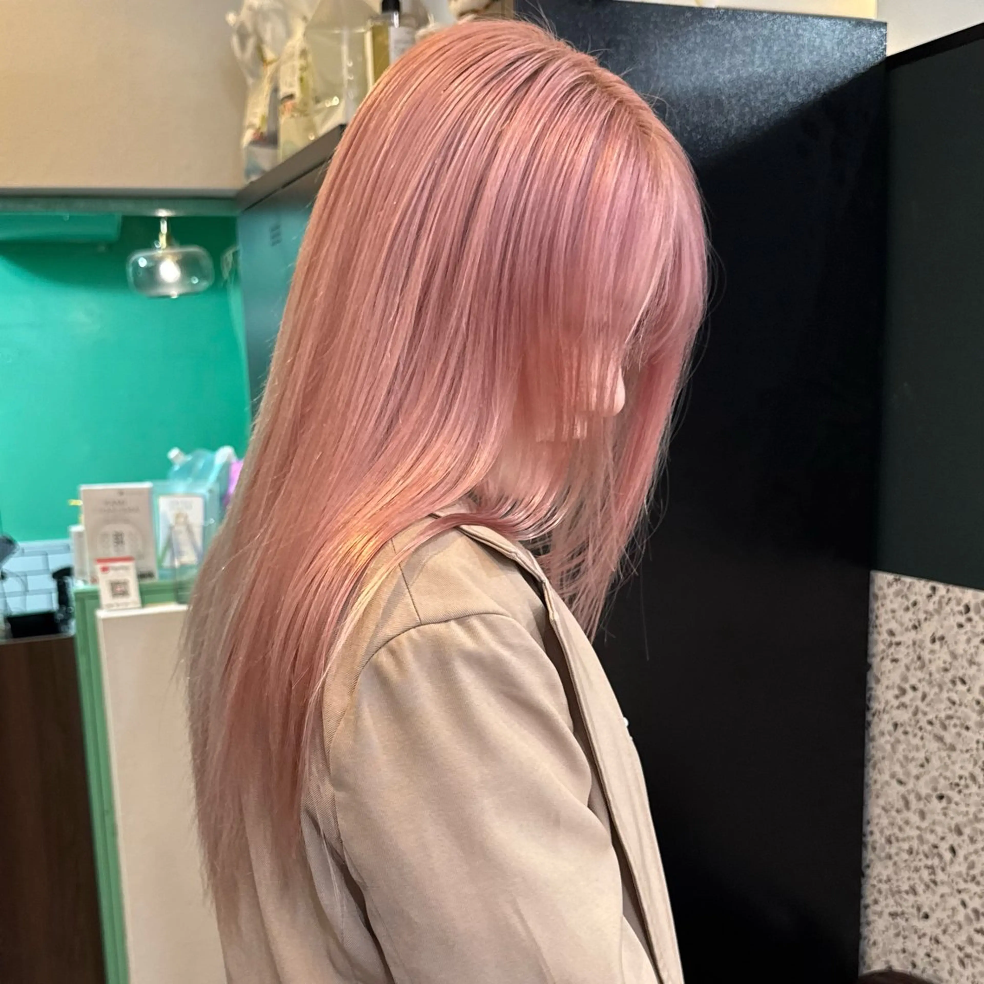ロング ヘアカラー ハッシュカット🎀 MIYU💖のヘアスタイル