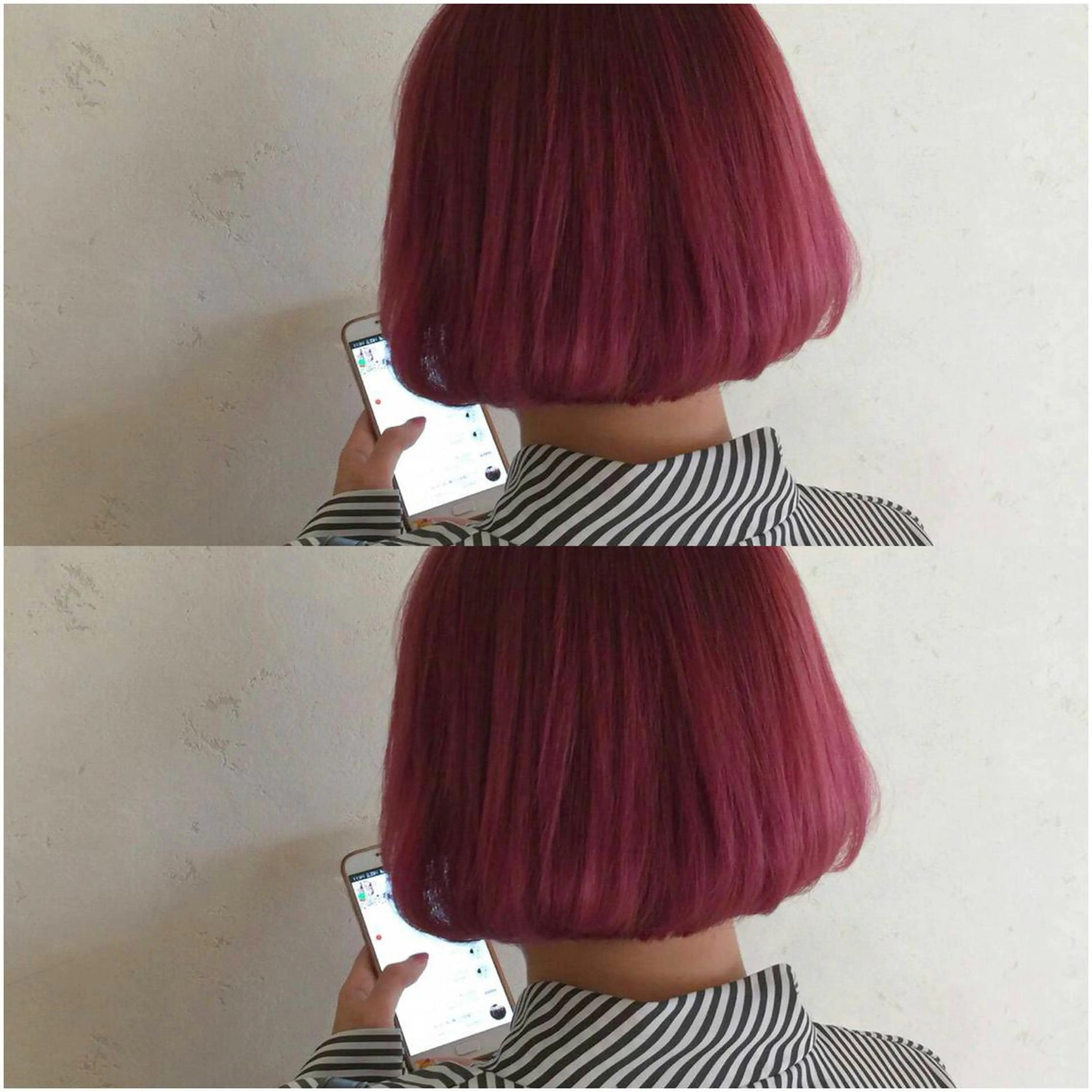 ショート カラー ピンクカラー タンバルモリ circus by KENJE 町田店のヘアスタイル