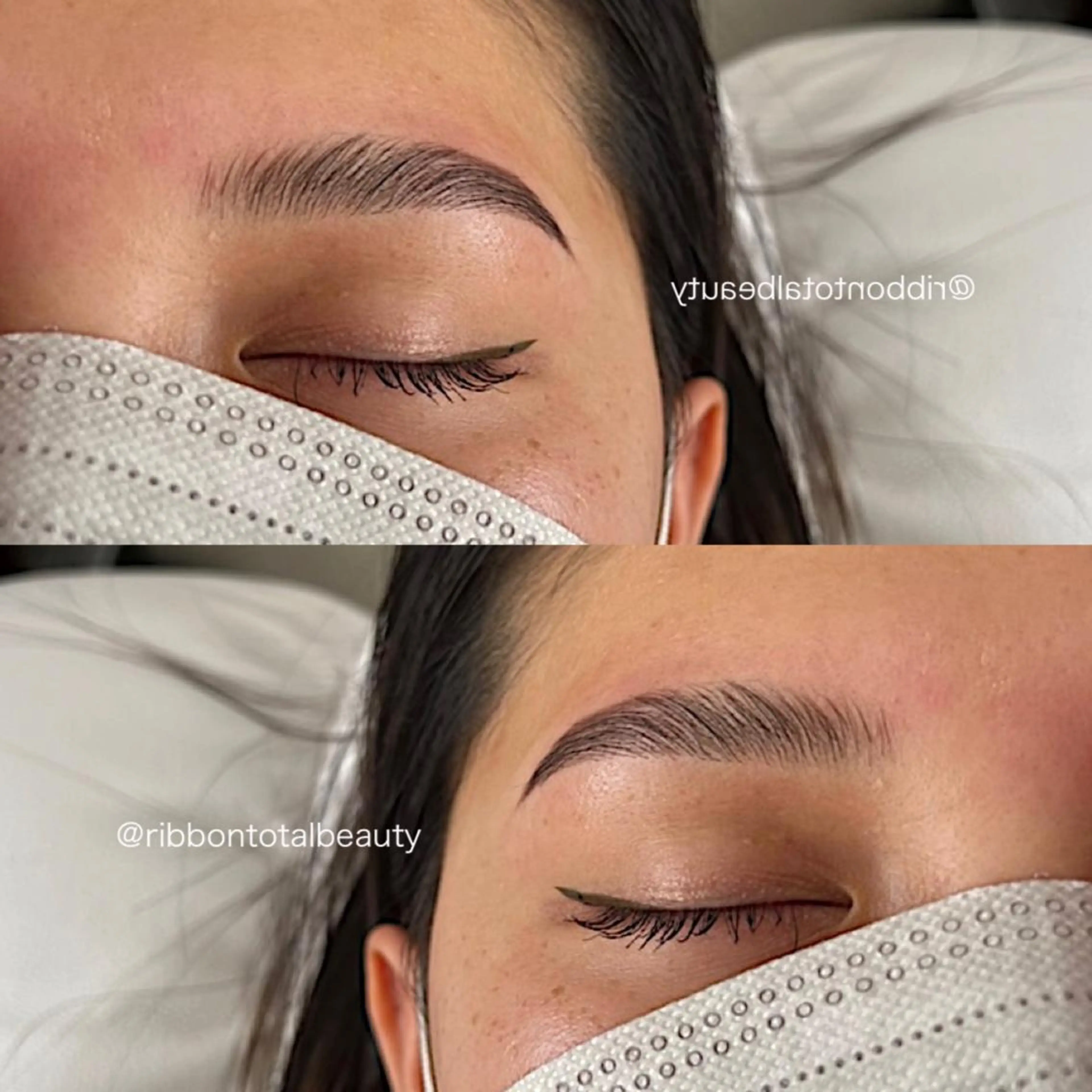 アイブロウ ハリウッドブロウリフト ワックス脱毛 その他(アイブロウ) Ribbon京都駅前店所属・KYOKO 🖤の眉毛・アイブロウイメージ