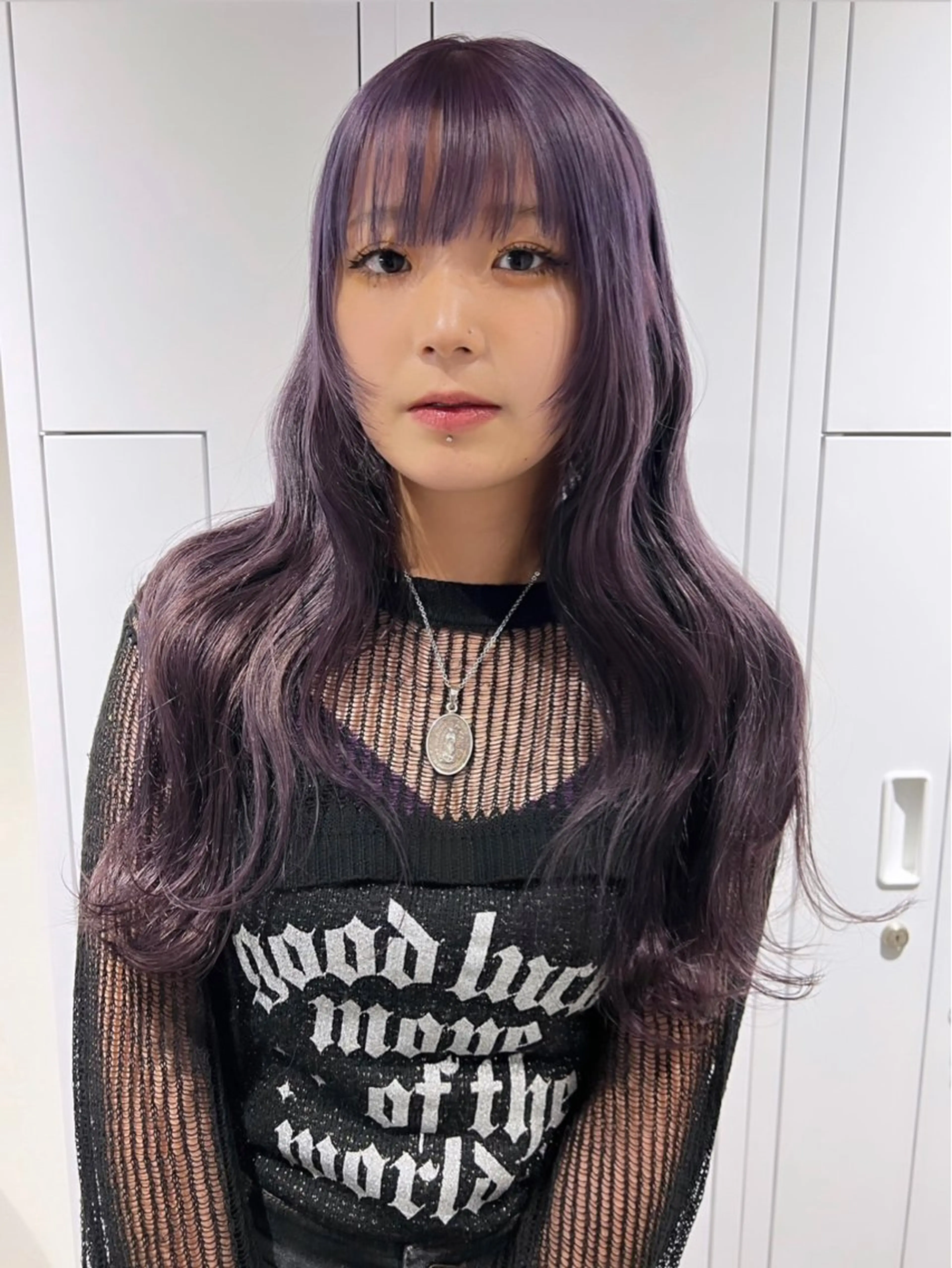 ロング カラー ブリーチ ケアブリーチ 透明感カラー デザインカラー ダブルカラー ハイトーン/ボブ 🎀sonokaのヘアスタイル