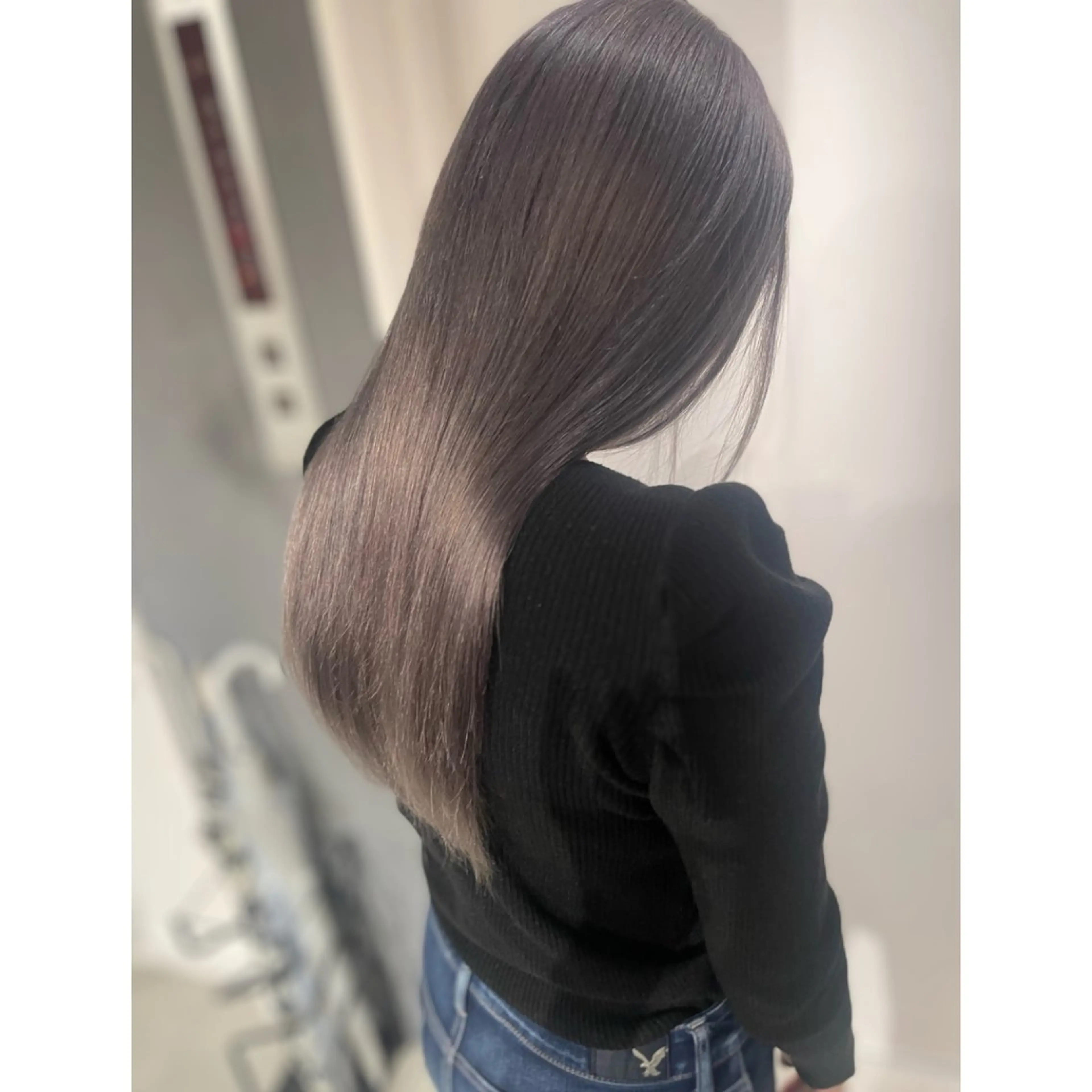 カラー バレイヤージュモデル 募集👒ヨンスクのヘアスタイル