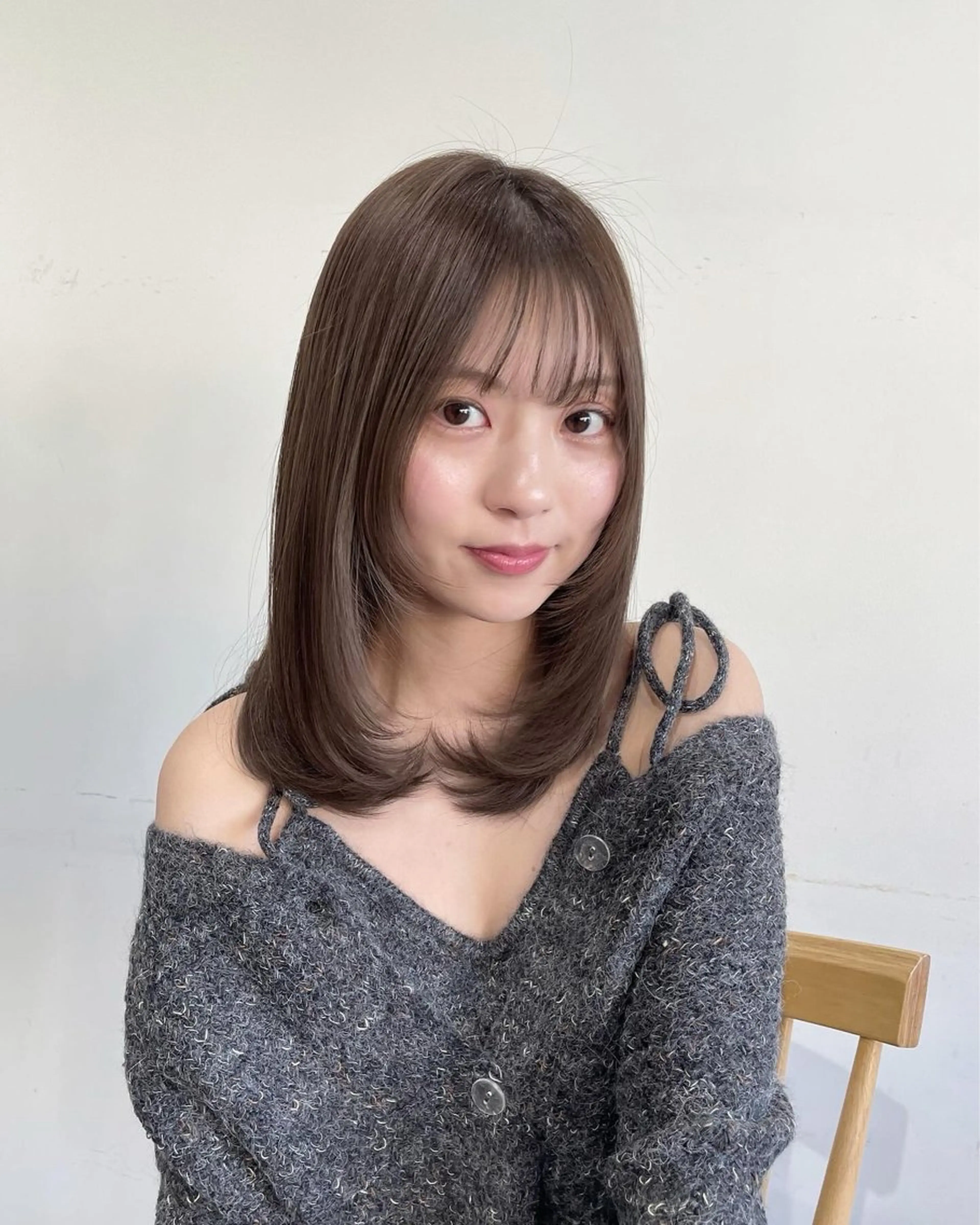 ポイント縮毛矯正（前髪・顔まわり）の写真