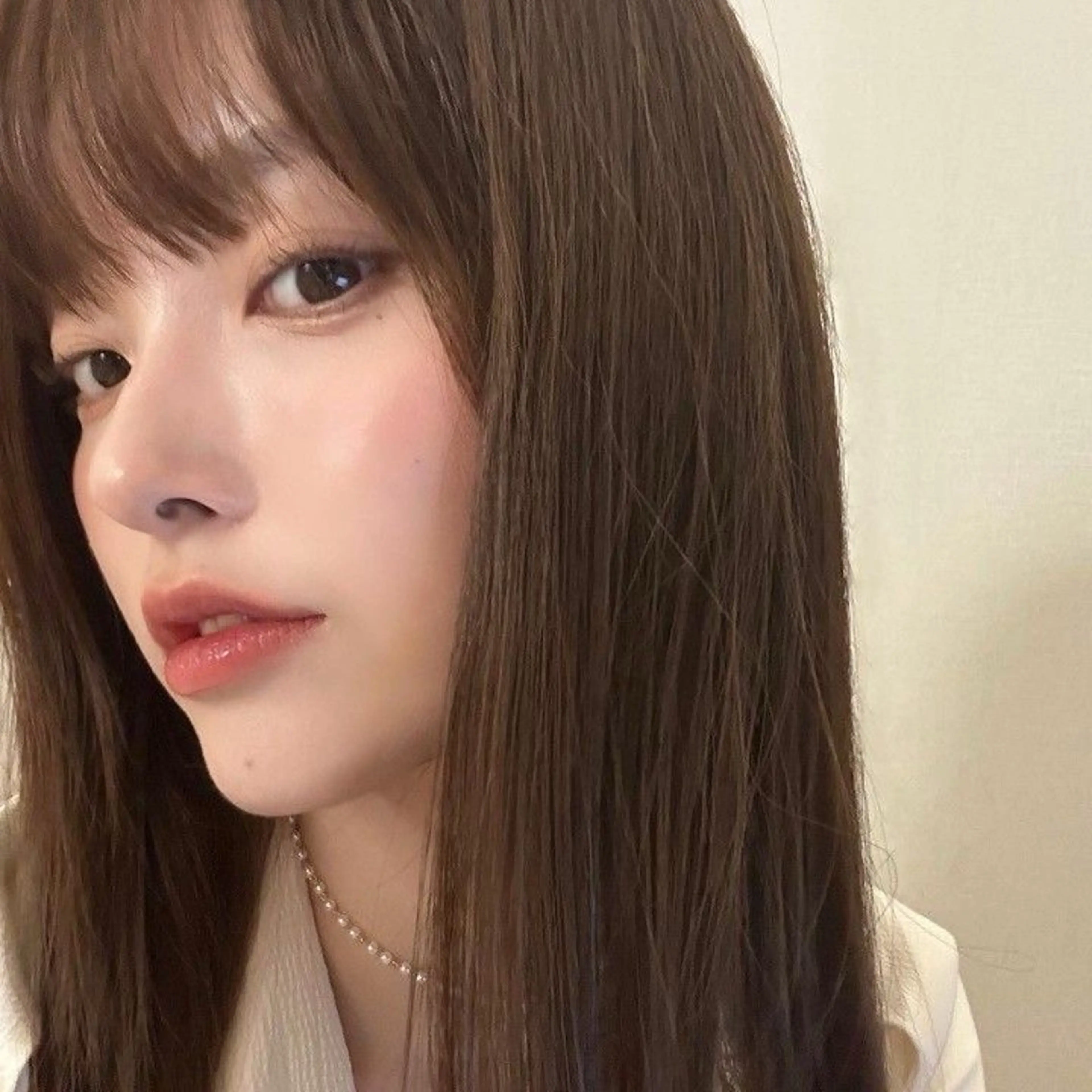 ロング ハイトーン /ベージュ/kaeのヘアスタイル