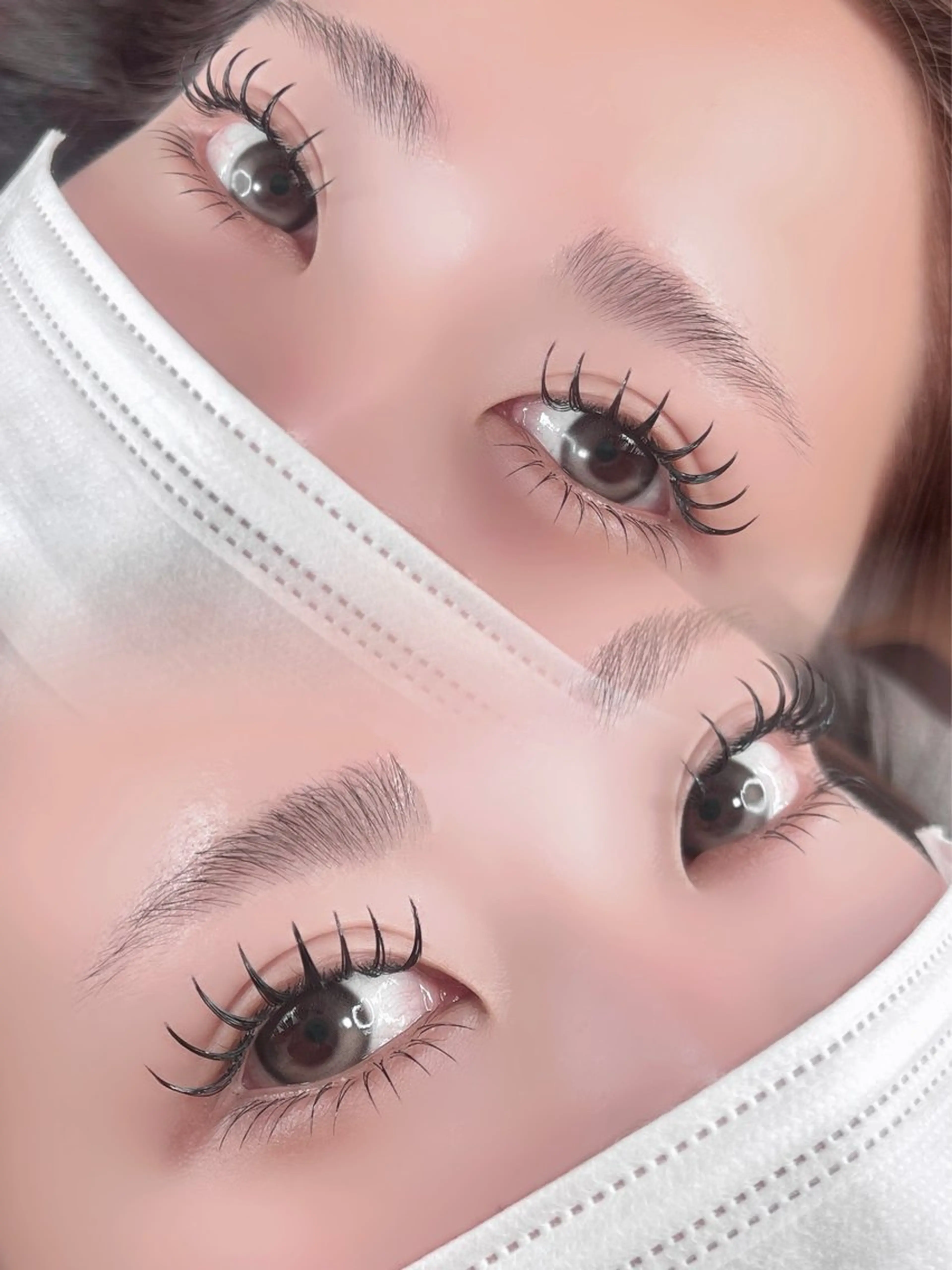 マツエク・マツパ マツエク REBYNA 見石店のマツエク・マツパデザイン