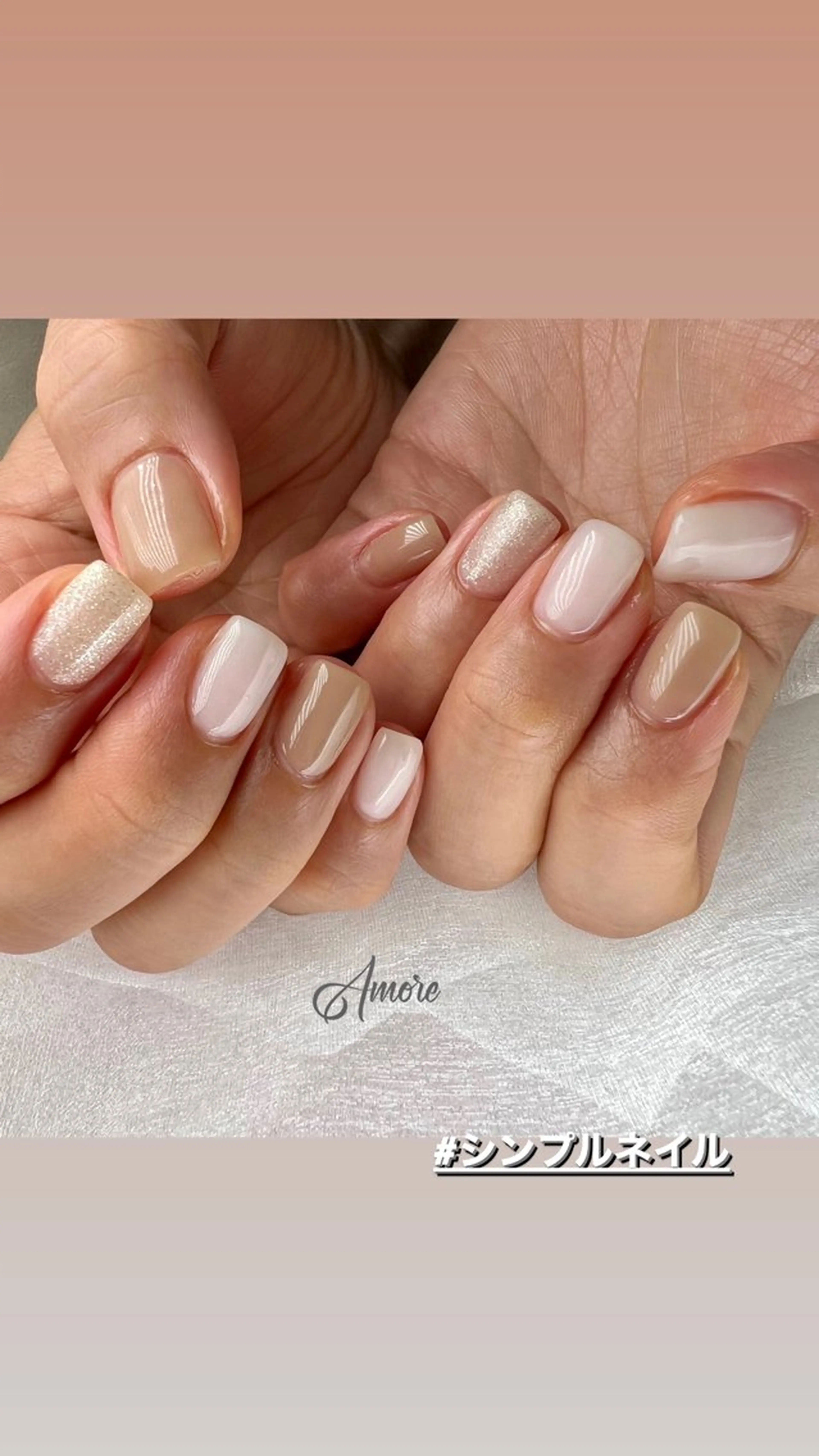 ネイル ジェルネイル 韓国ネイル パラジェル 夏ネイル You kyehwaのネイルデザイン