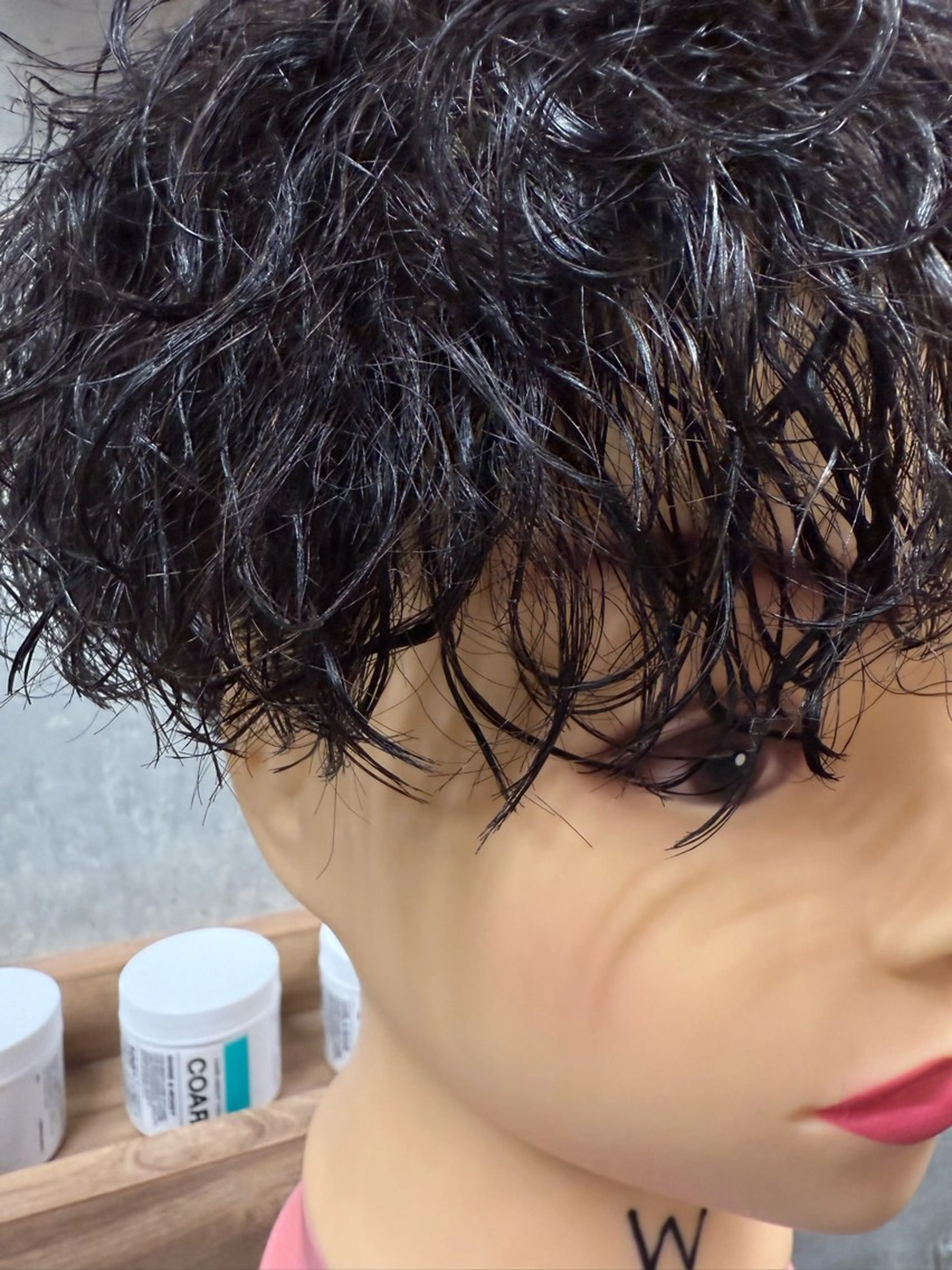 ミディアム ミディアムパーマ わたる /カットモデル募集のヘアスタイル
