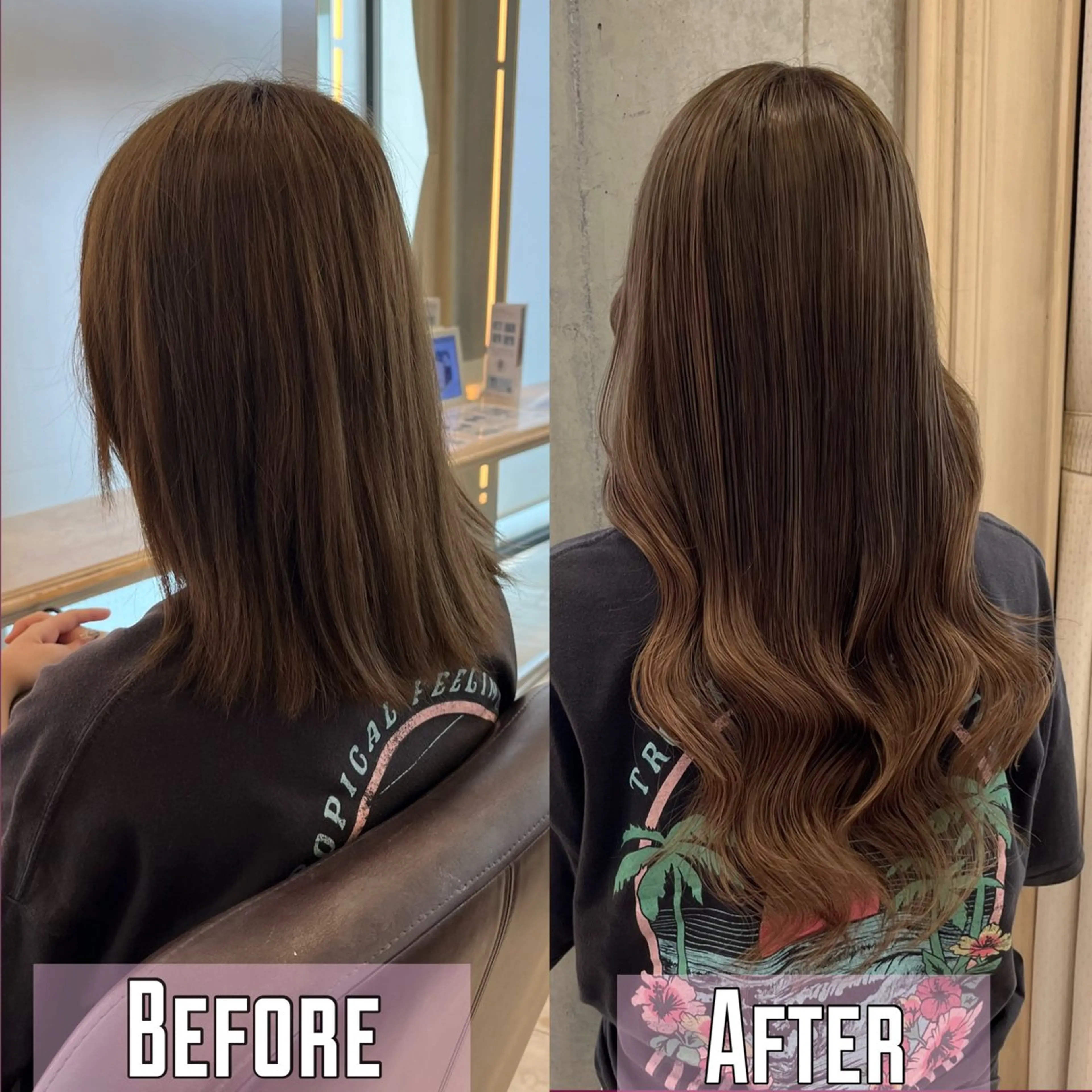 ロング カラー すみす🎀ヘアメ/ 艶カラー/エクステのヘアスタイル