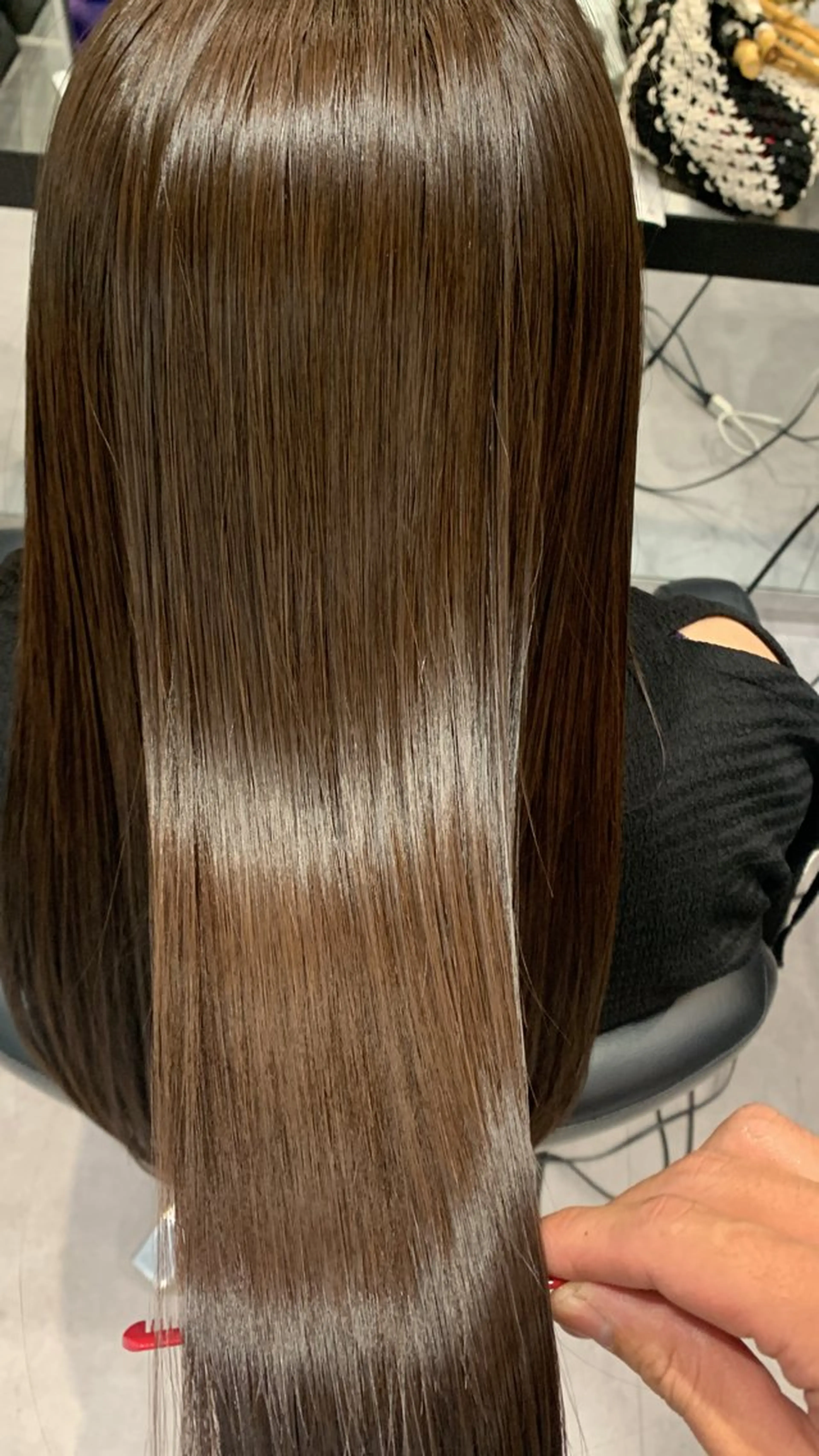 ロング カラー パーマ 🌈艶髪/髪質改善 新宿itouのヘアスタイル