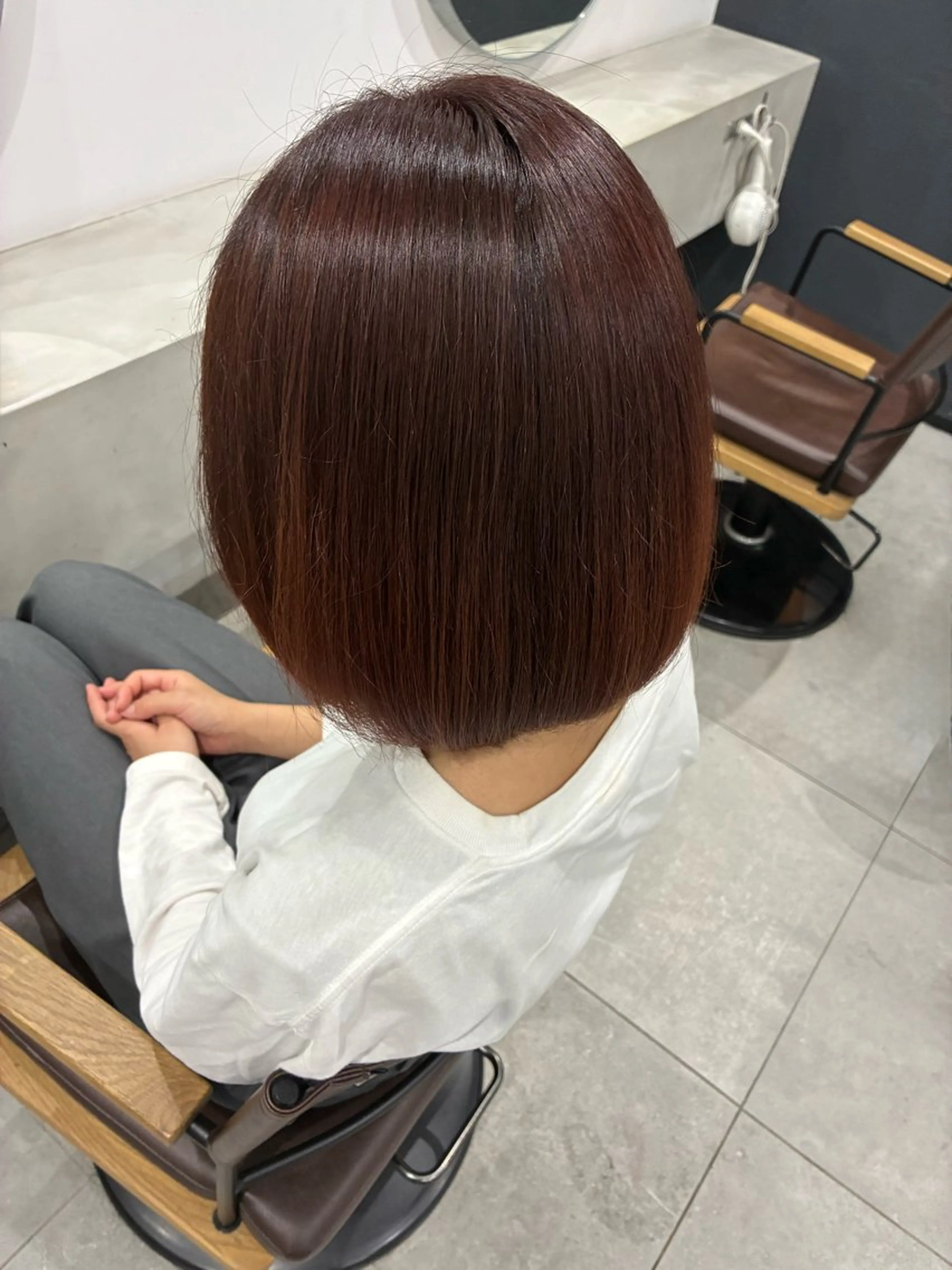 ミディアム カラー カット＊カラーモデル 募集中☀️明日香のヘアスタイル