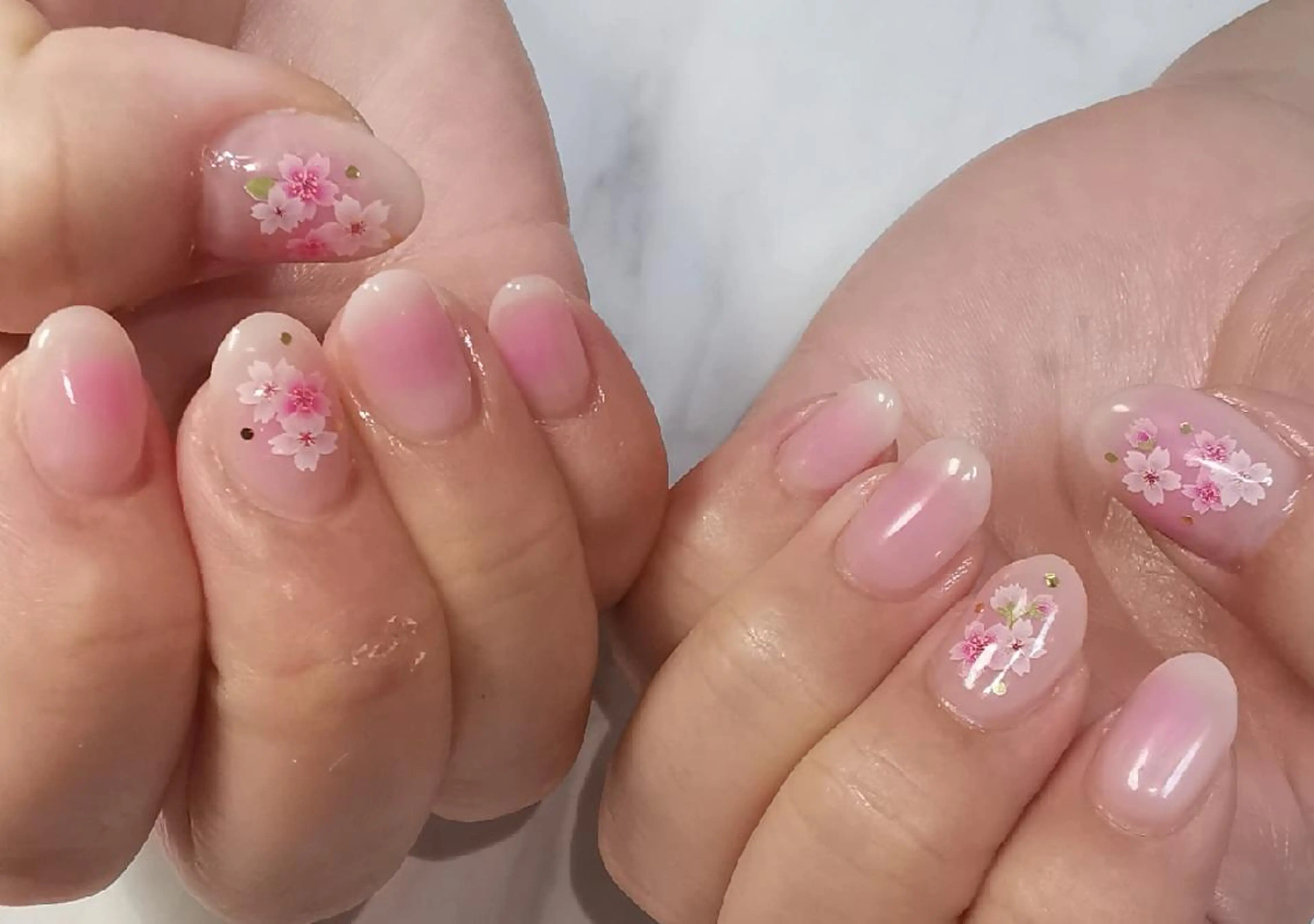 ネイル 桜ネイル ハンドネイル reve あやののネイルデザイン