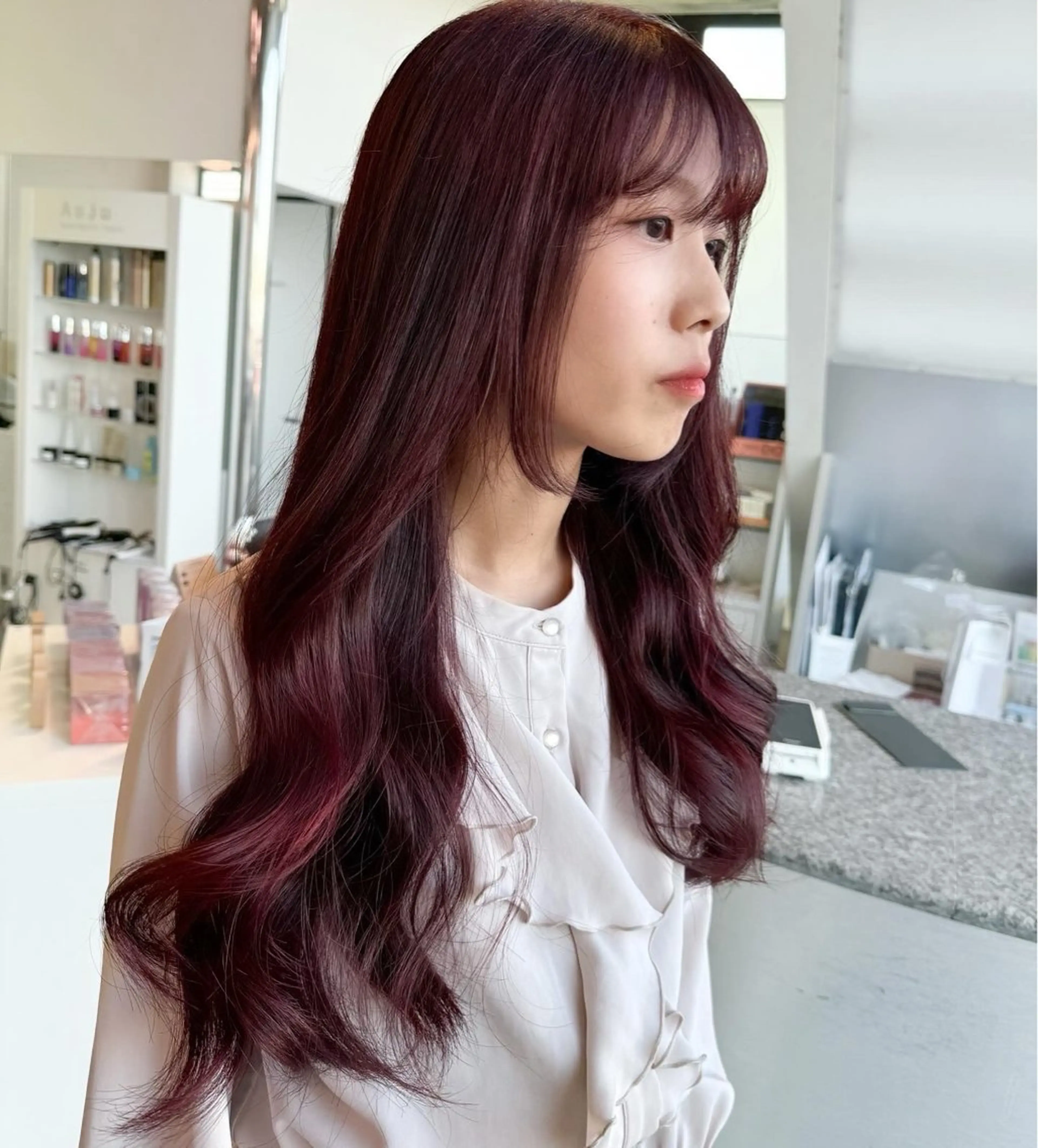 ロング カラー 🫧ヒシダアキ taboo.i🫧のヘアスタイル