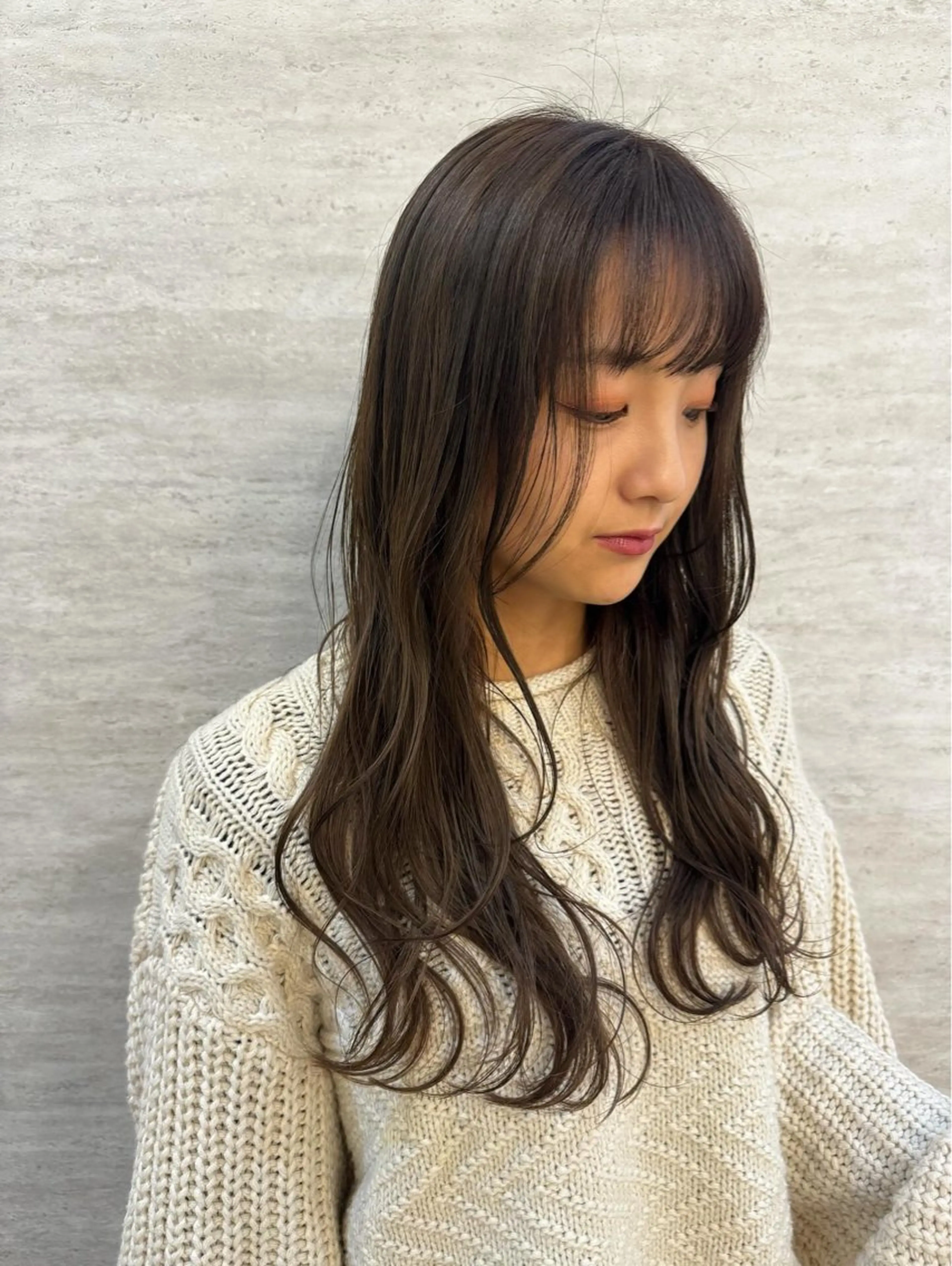 ロング ロング newi まーぼーのヘアスタイル