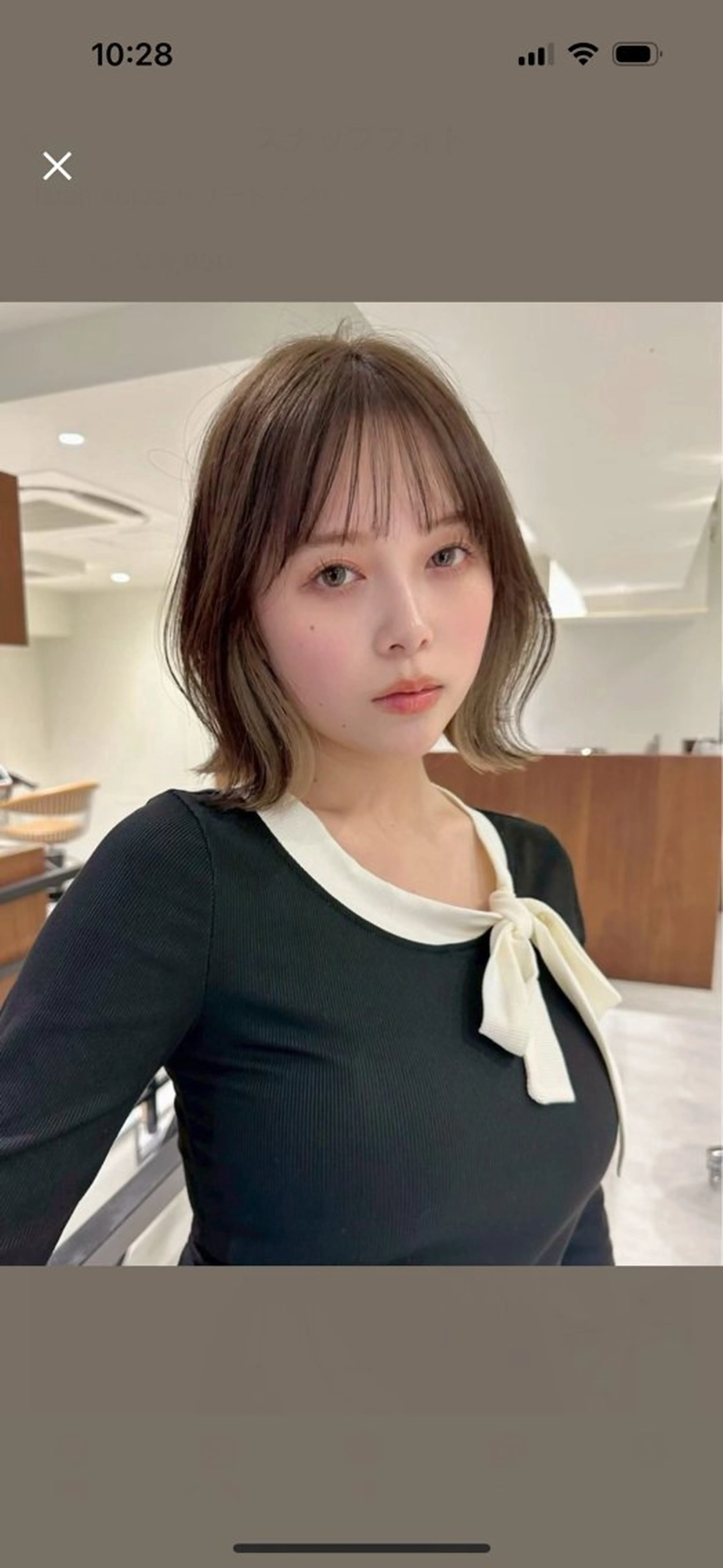 ミディアム 🎀 うる艶透明感 カラー / 錦糸町のヘアスタイル