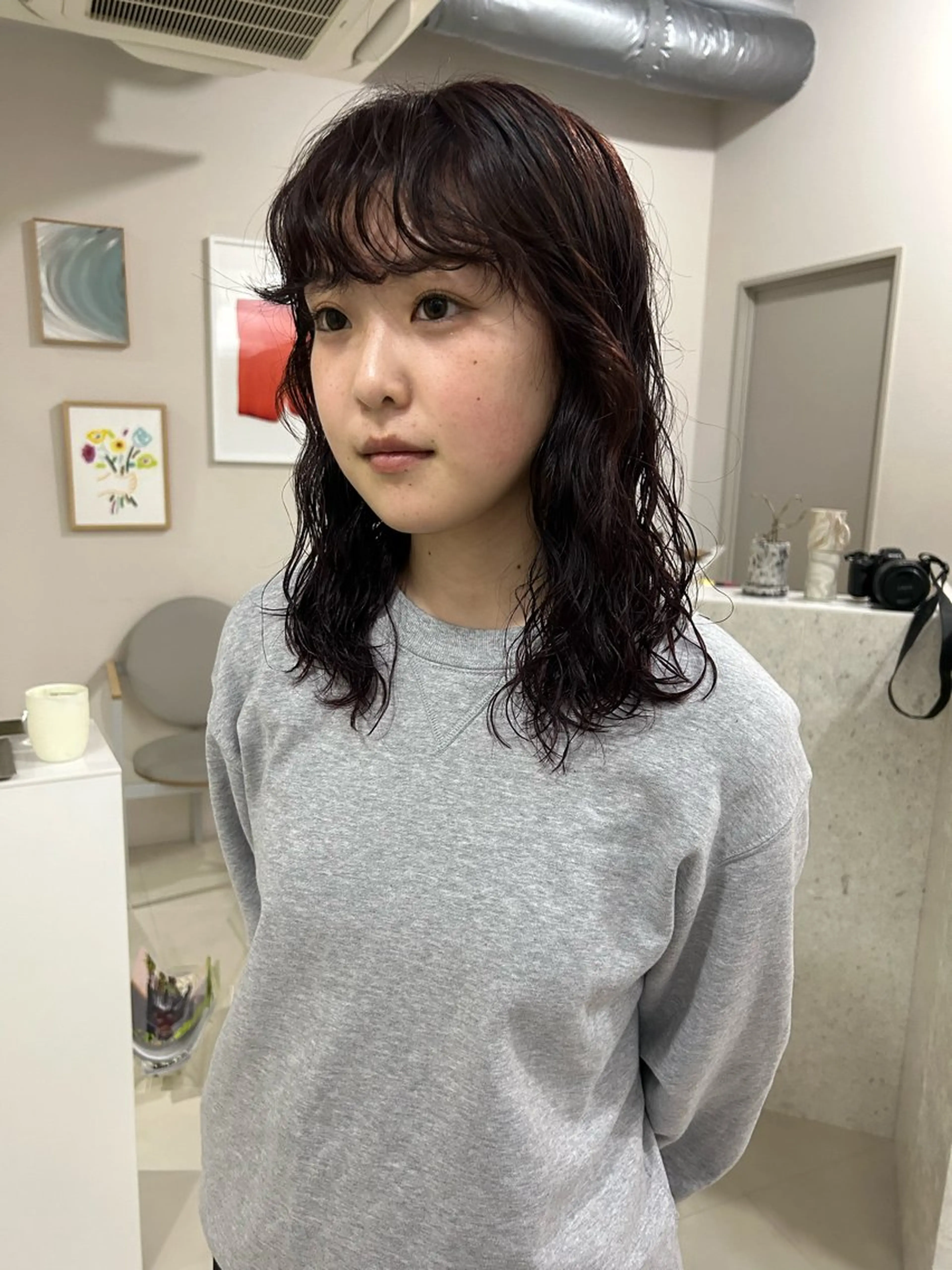 パーマ aika/パーマ/ ショート/伏見のヘアスタイル