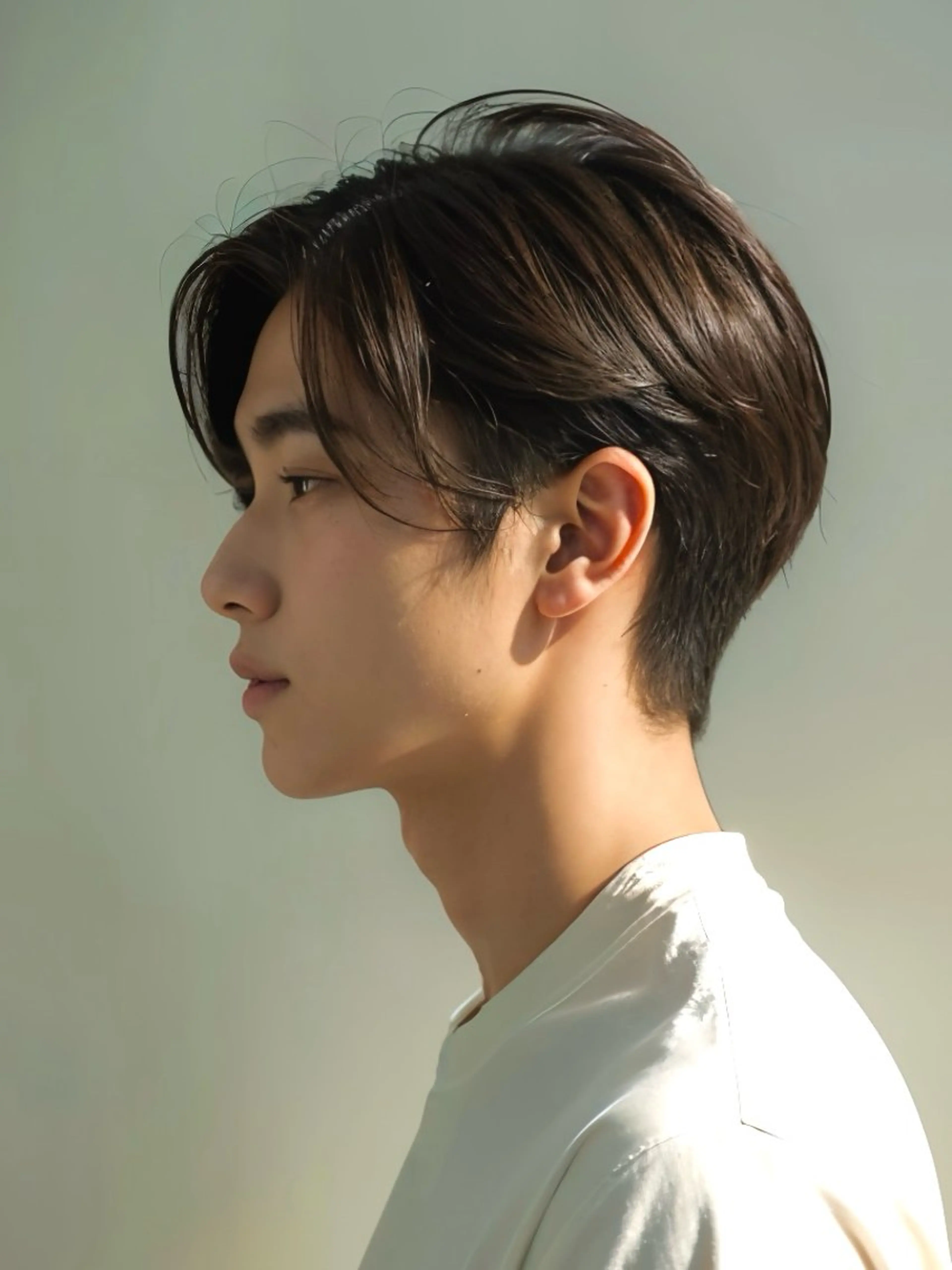 ミディアム カラー パーマ メンズ メンズ韓国風 ツーブロック 刈り上げ 韓国風ヘア カット ヘアカラー パーマ トリートメント ヘッドスパ 🎸メンズ/パーマ/ ショート🎸工藤達哉のヘアスタイル