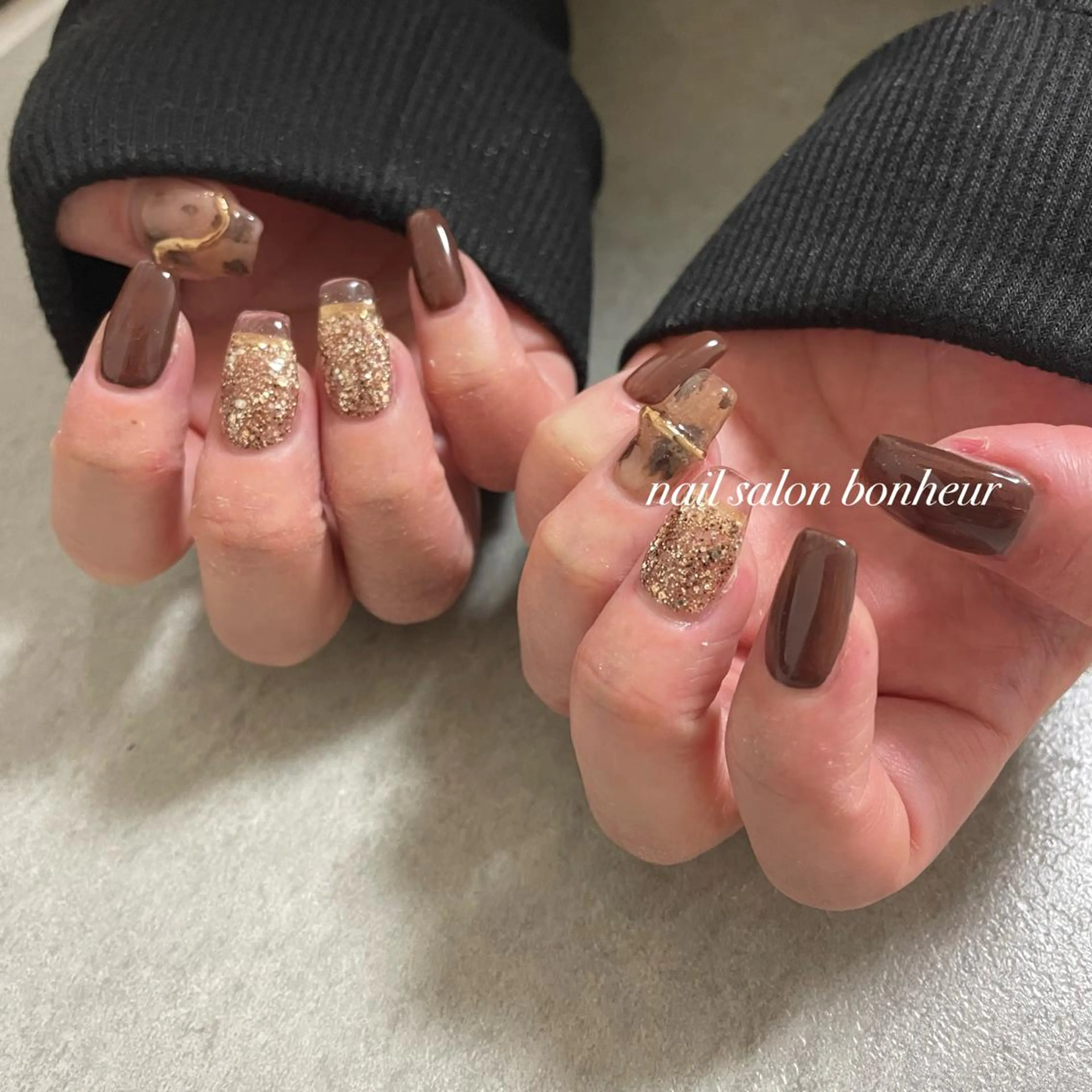ネイル nail salon bonheurのネイルデザイン