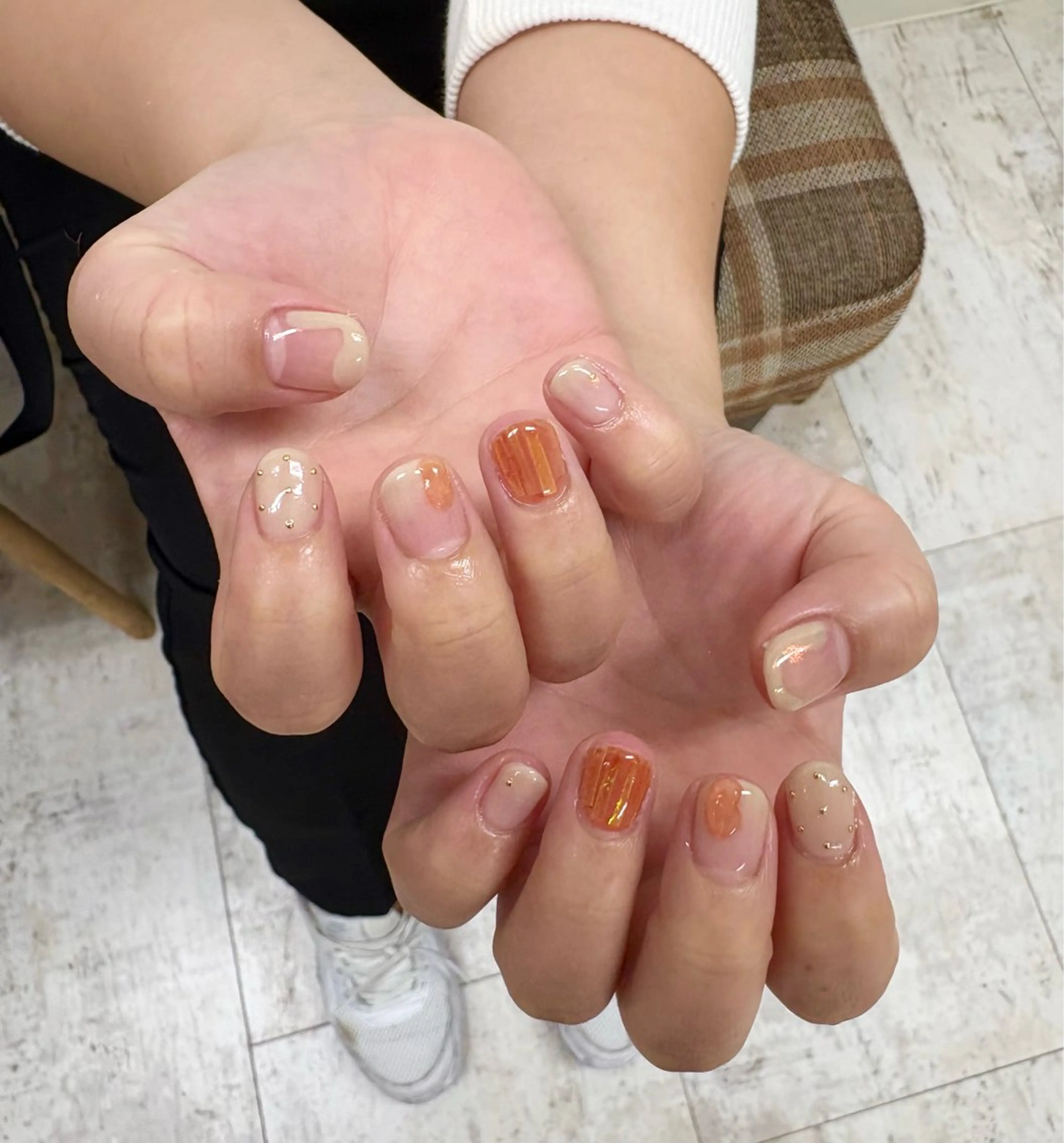 ネイル 吉田 里菜のネイルデザイン