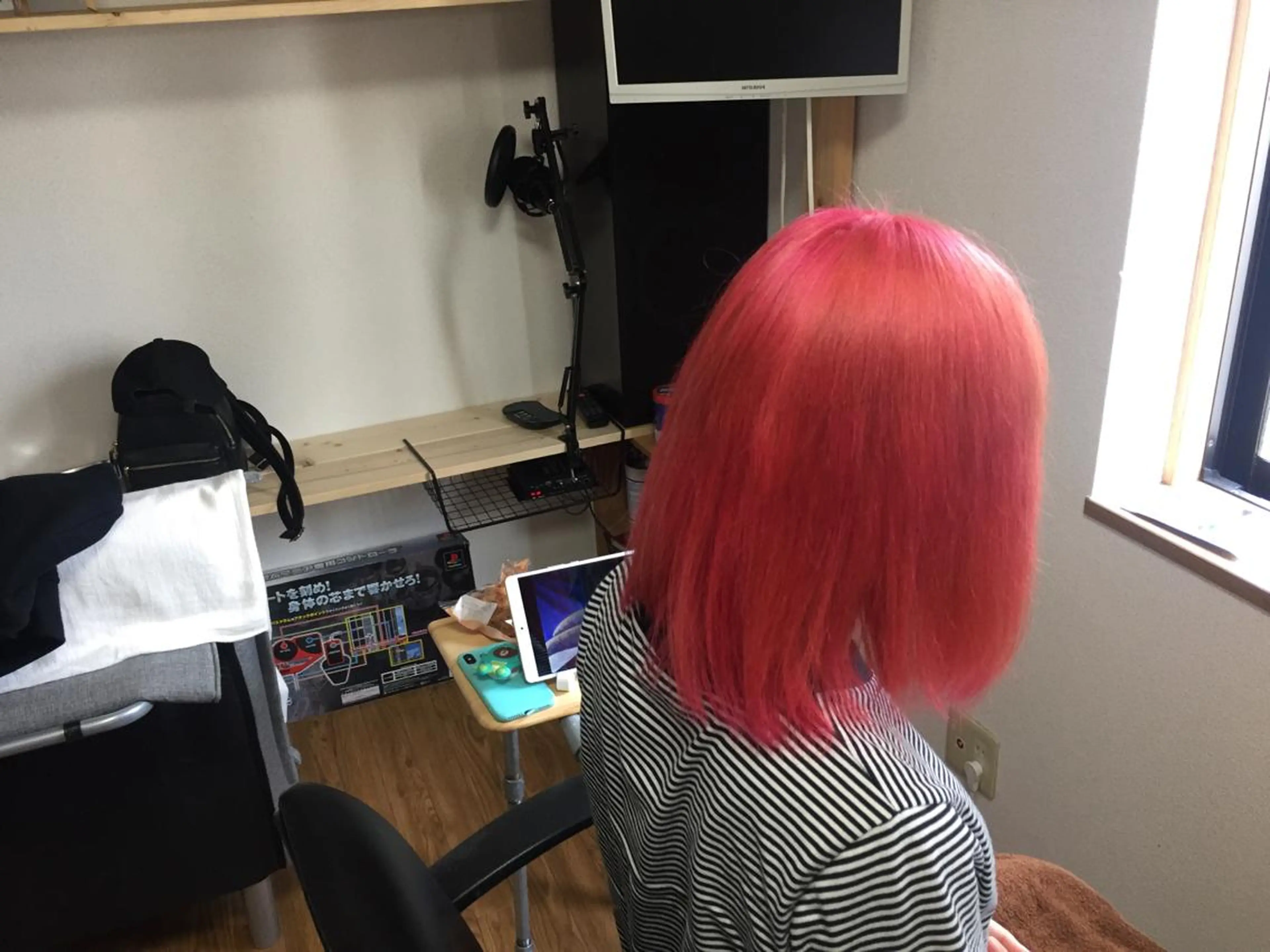 ミディアム カラー じょん 。のヘアスタイル