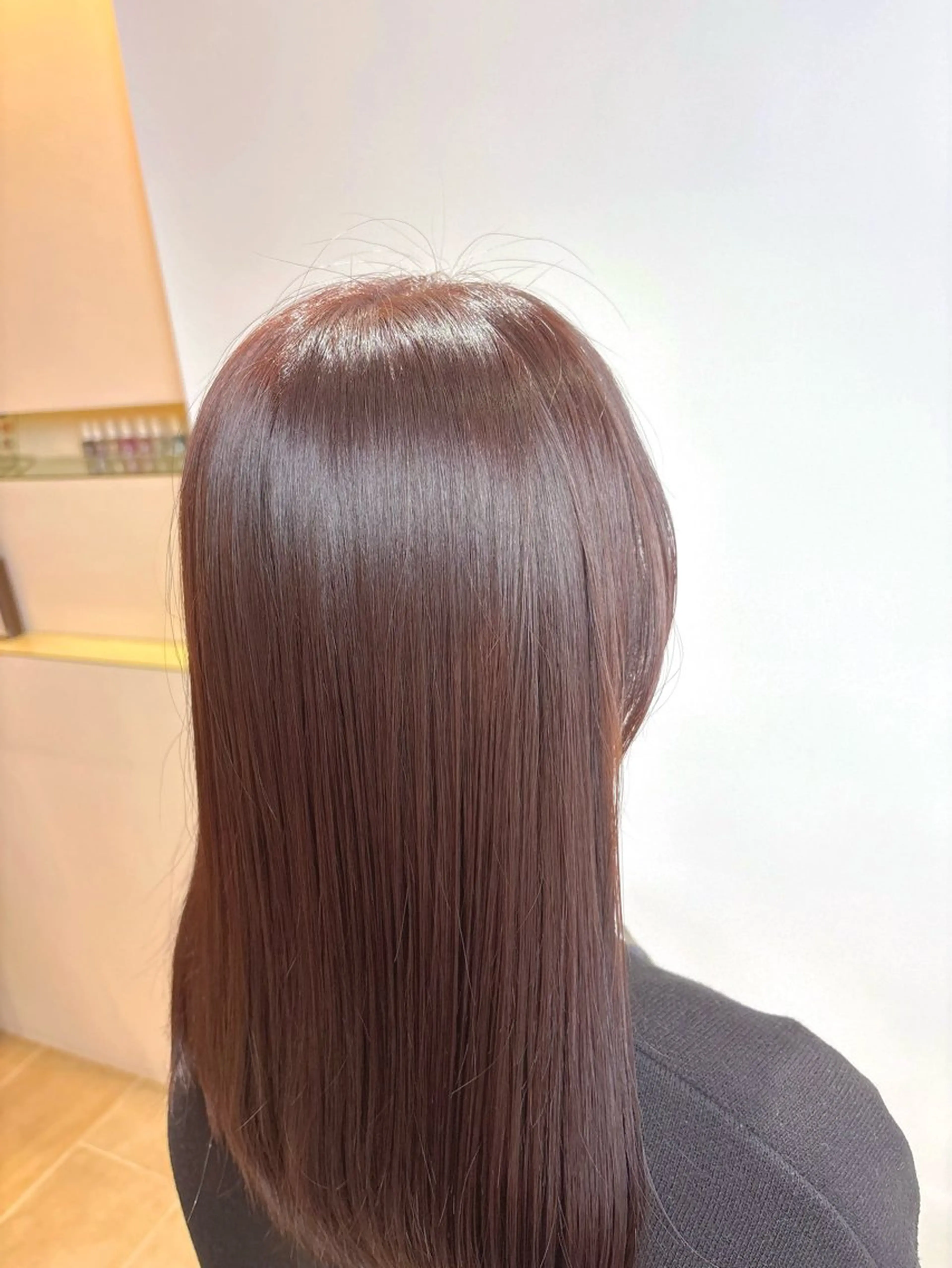 セミロング カラー カット ヘアカラー トリートメント オーガニックカラー/ 髪質改善/暗髪/ボブのその他イメージ