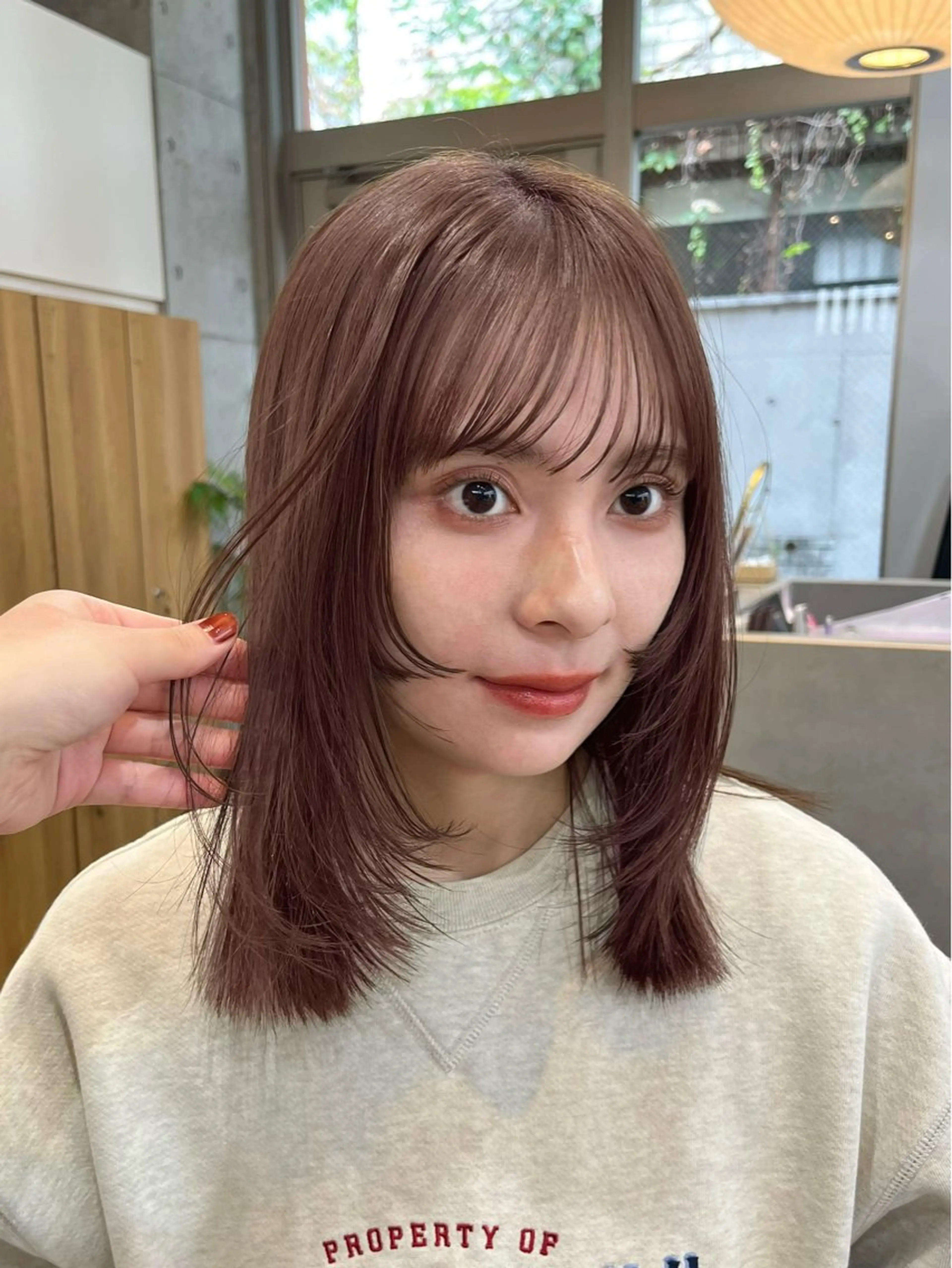 セミロング 🫧レイヤー/暖色 /ベージュMAI🫧のヘアスタイル